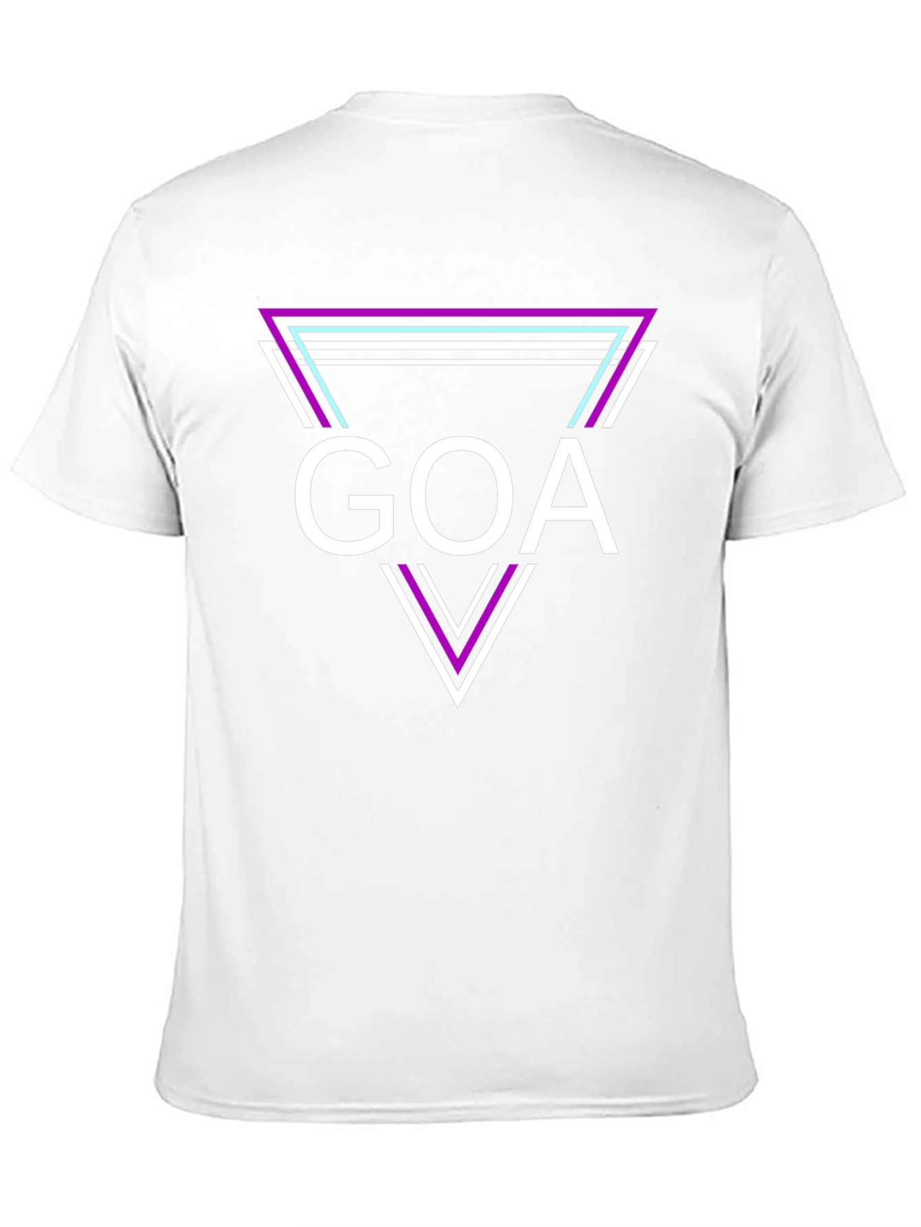 Goa Retro Triangle T-Shirt - Cool Graphic Tee