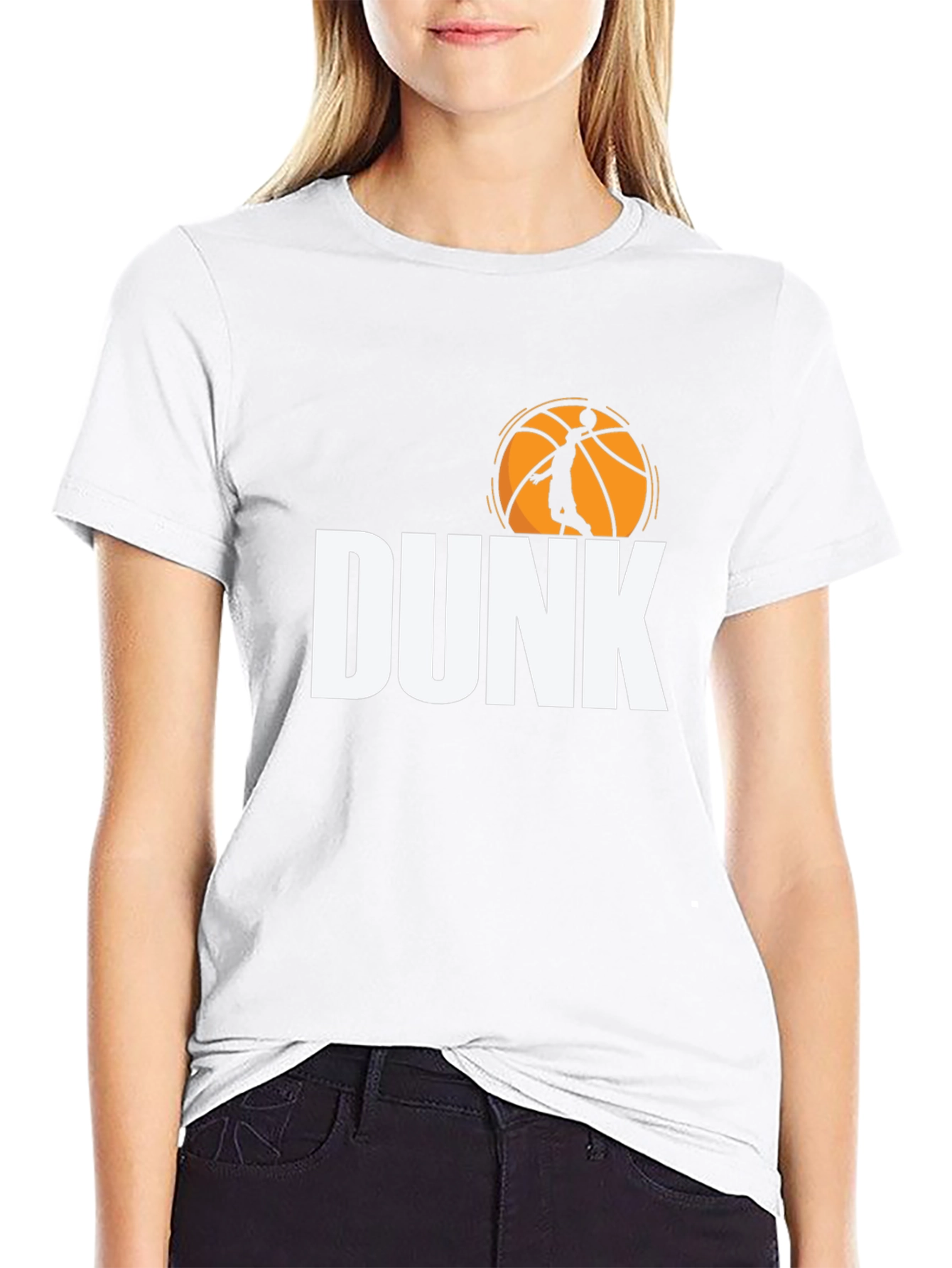 DUNK Basketball Graphic T-Shirt