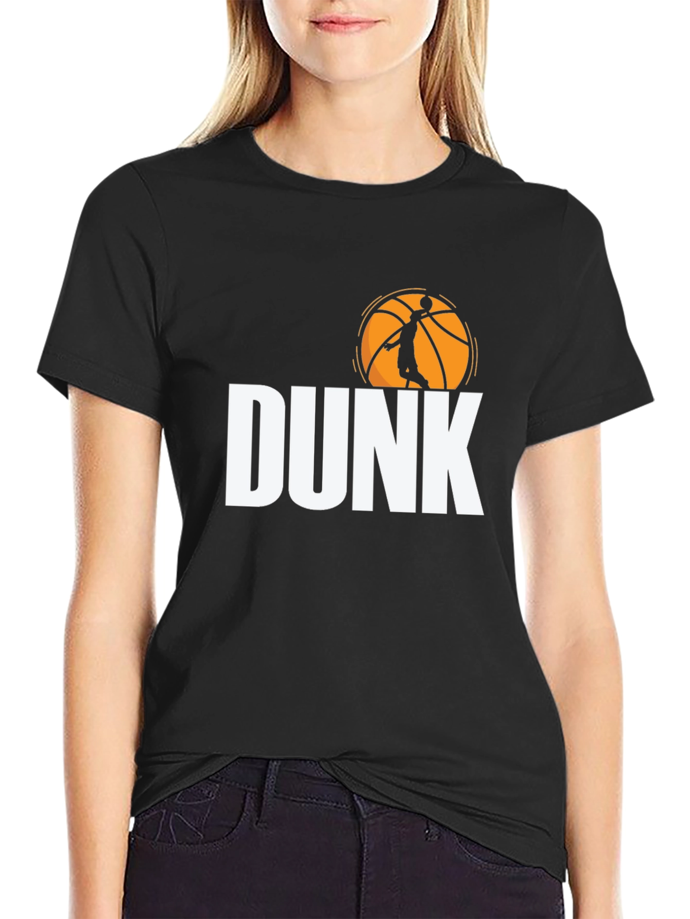 DUNK Basketball Graphic T-Shirt