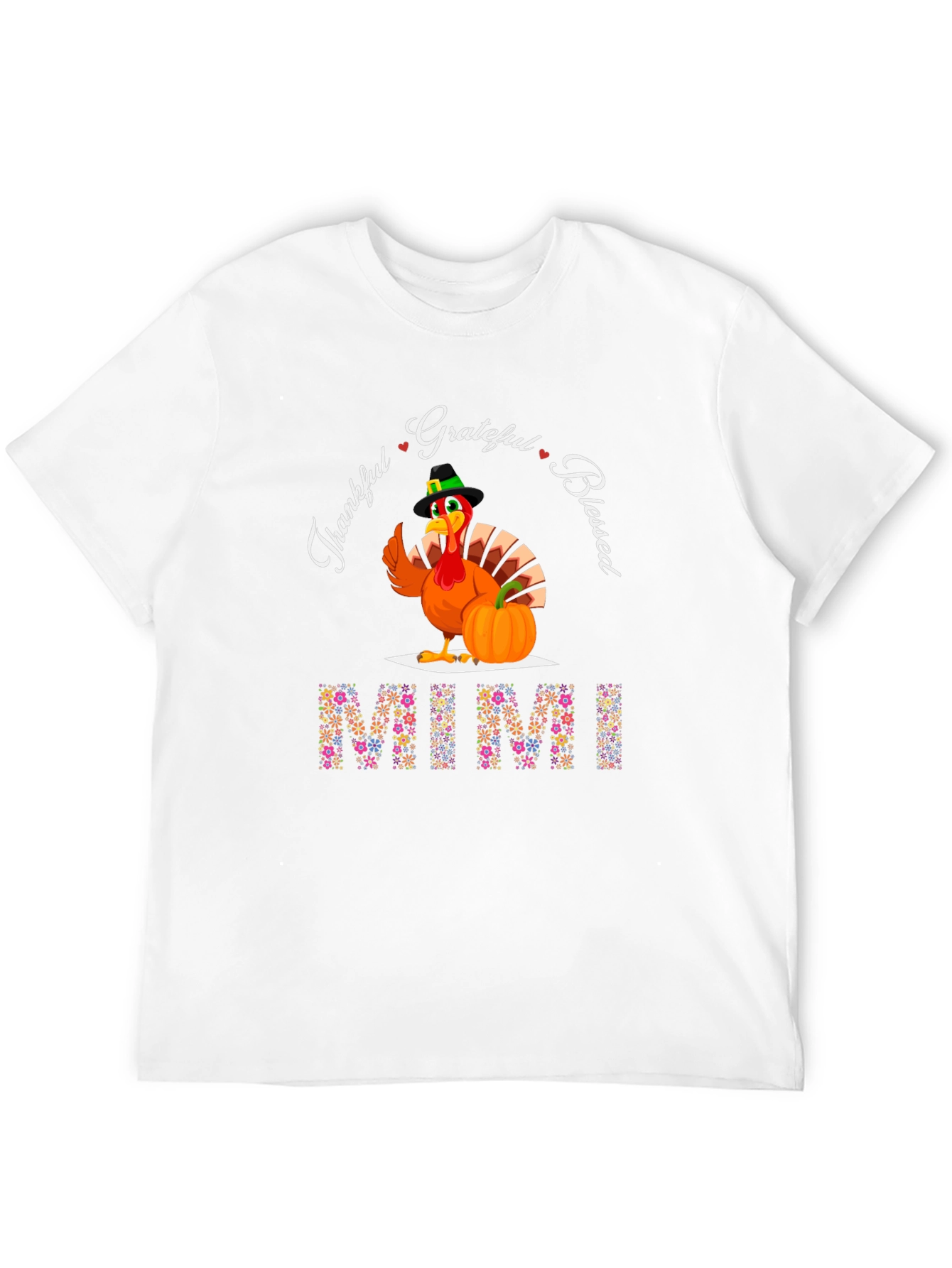 Thanksgiving Mimi Turkey T-Shirt