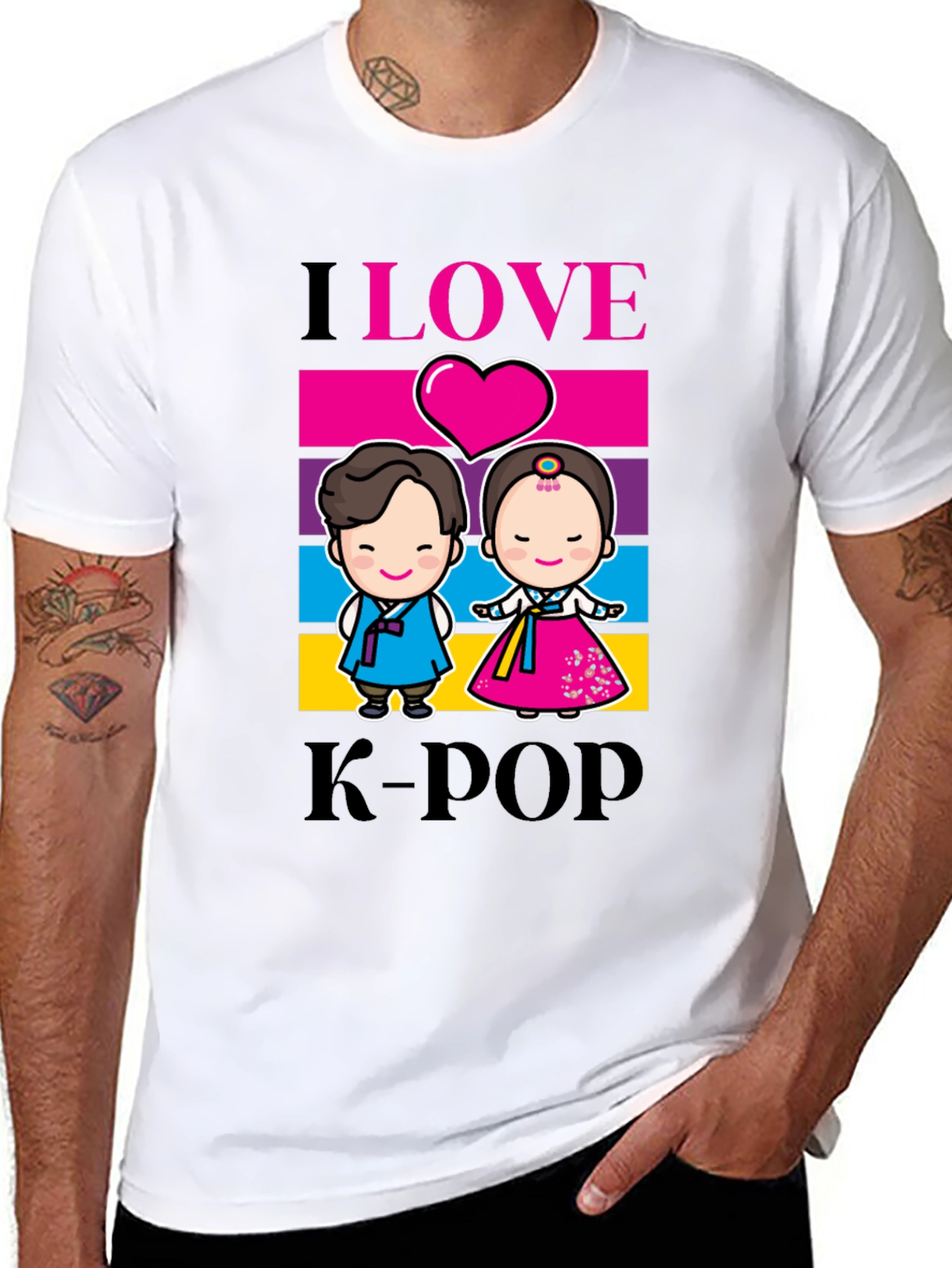 I Love K-Pop T-Shirt