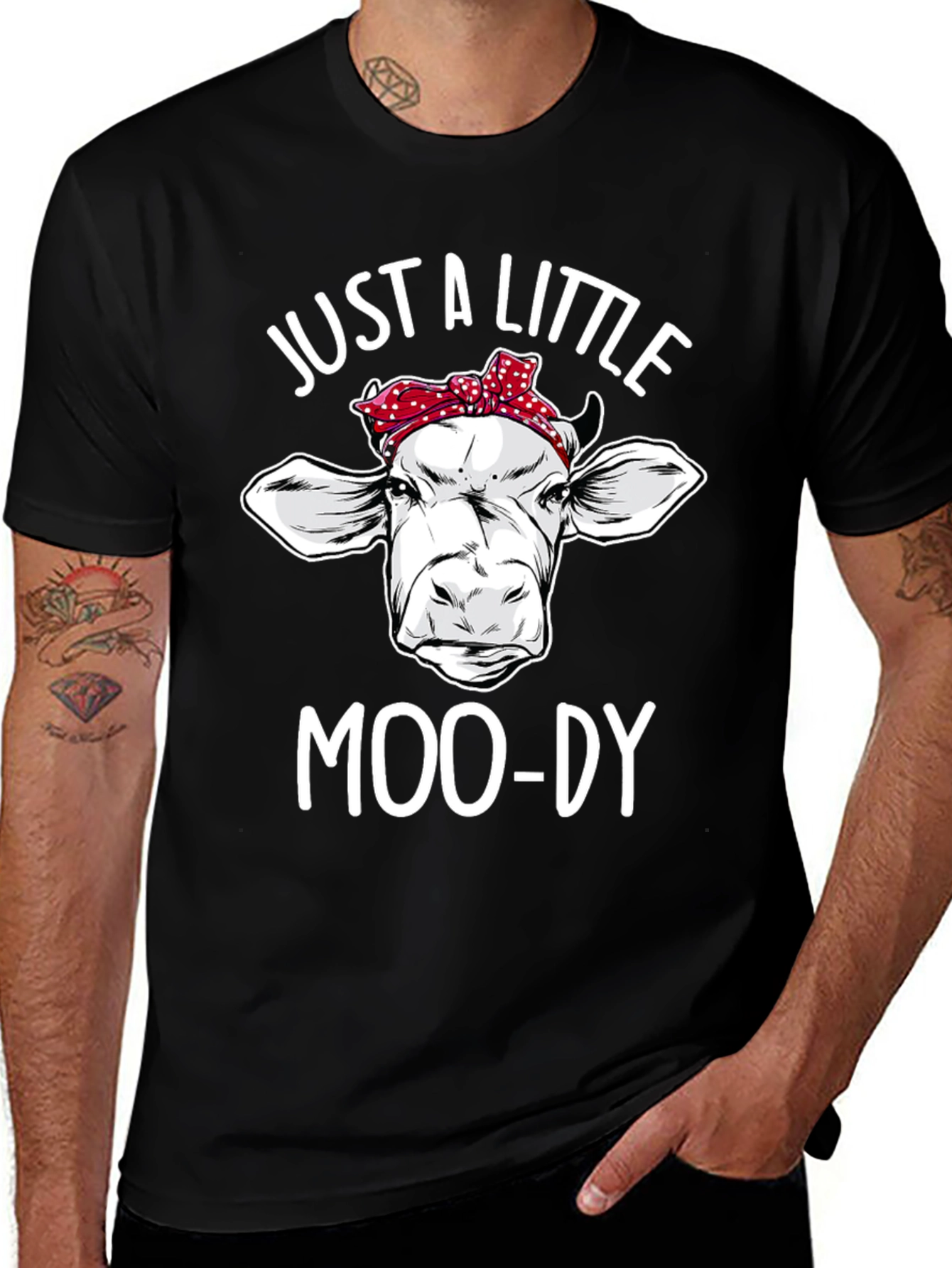 Just a Little Moo-Dy Cow T-Shirt