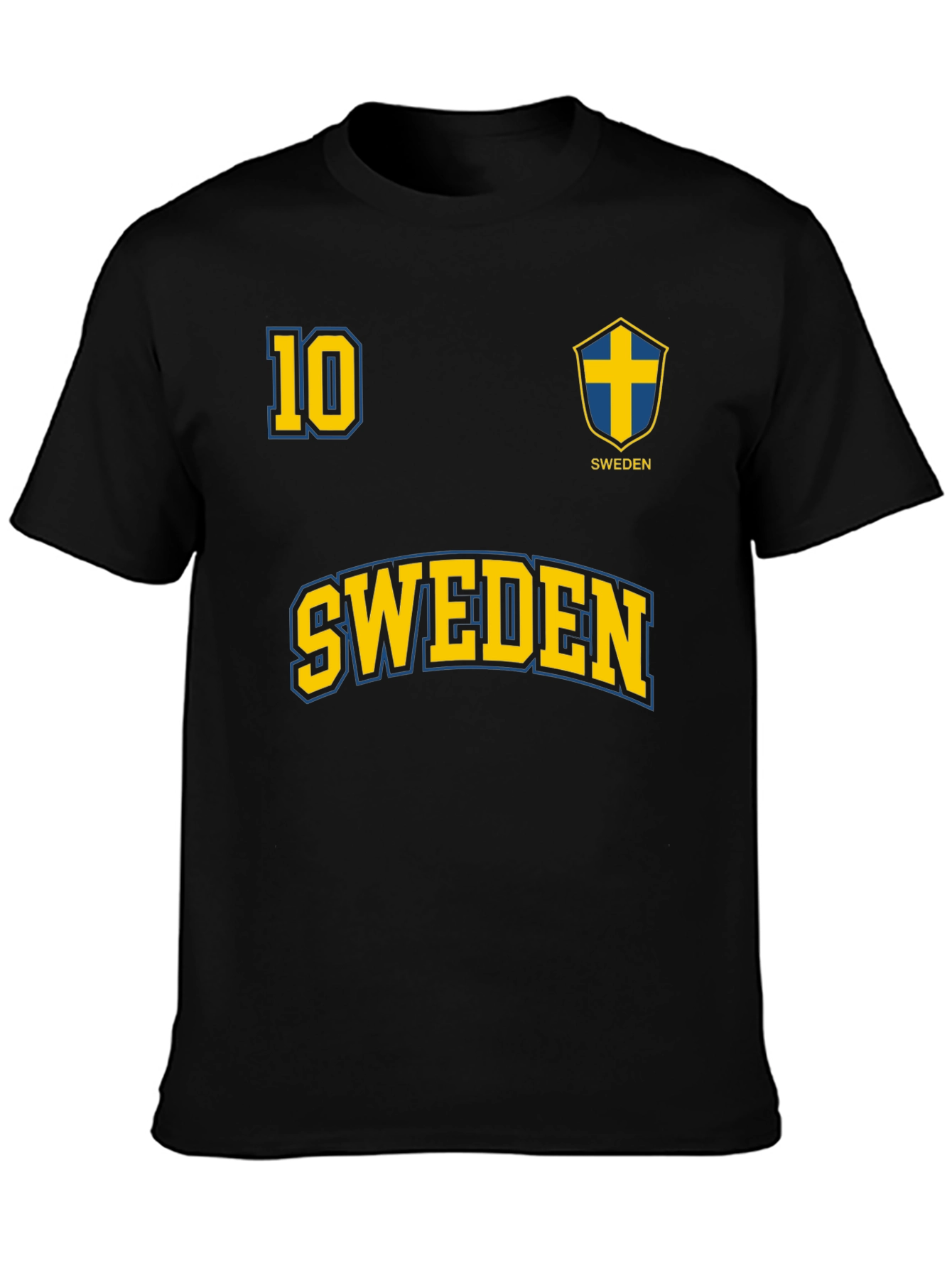 Sweden Soccer Jersey T-Shirt