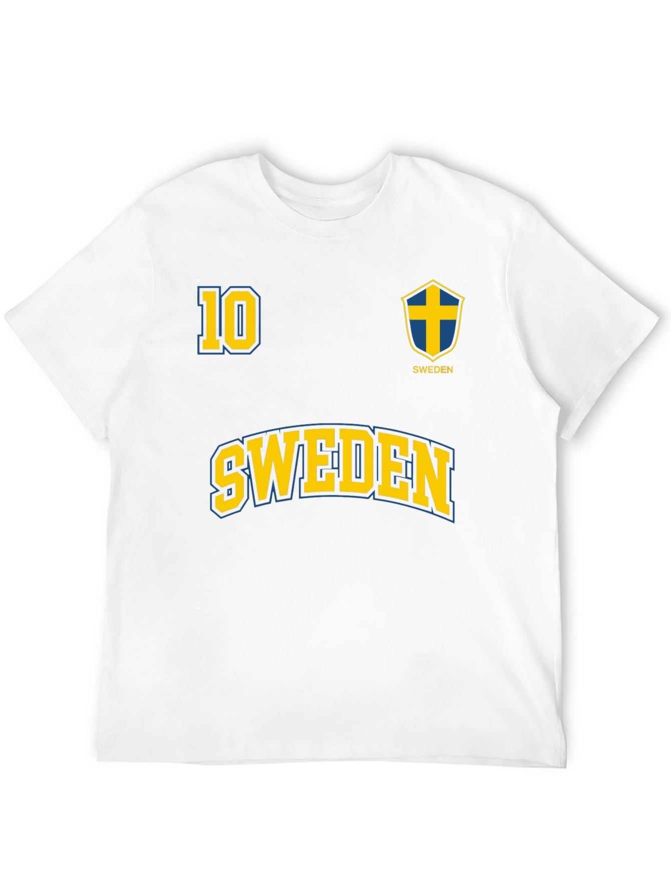Sweden Soccer Jersey T-Shirt