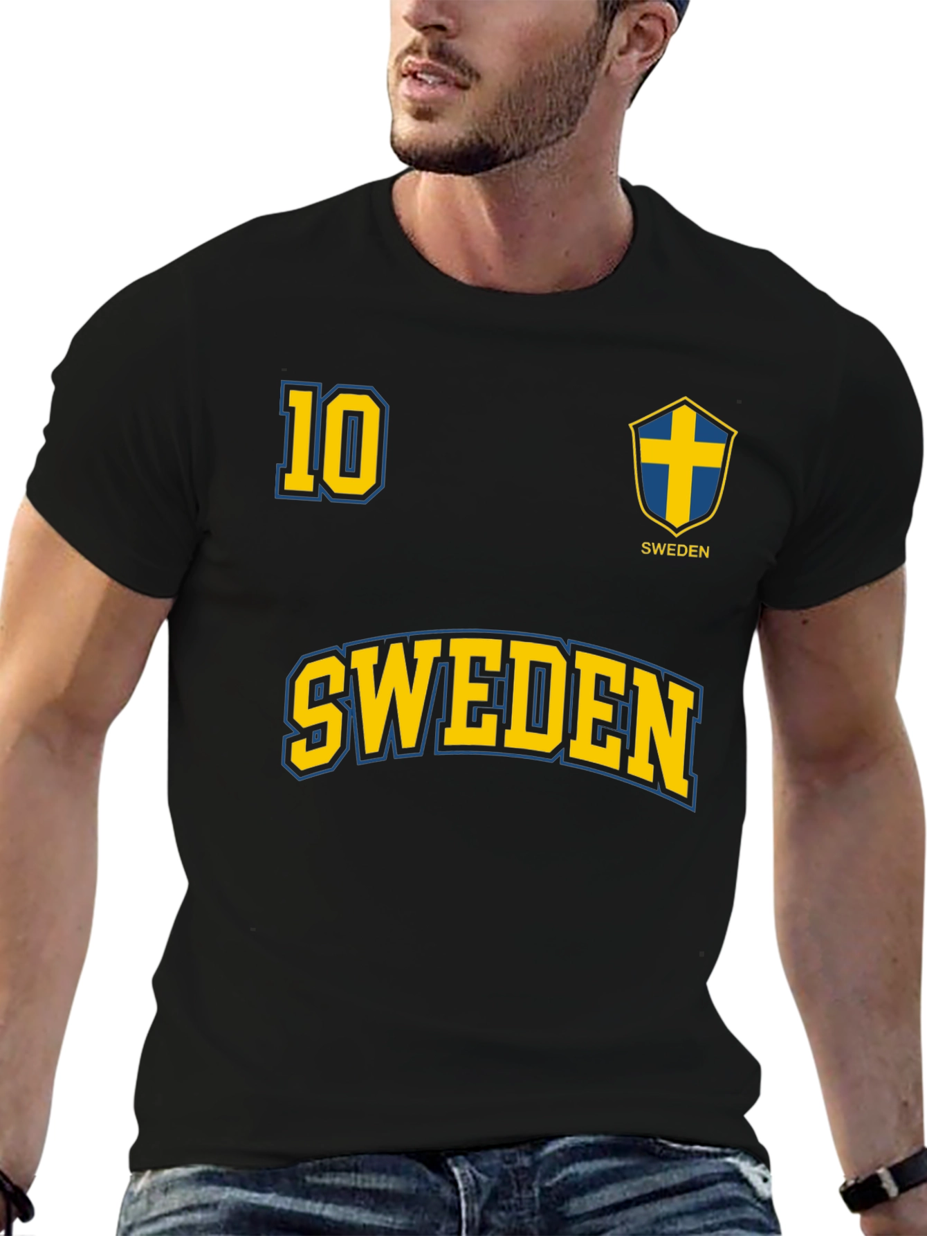 Sweden Soccer Jersey T-Shirt