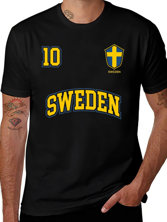 Sweden Soccer Jersey T-Shirt