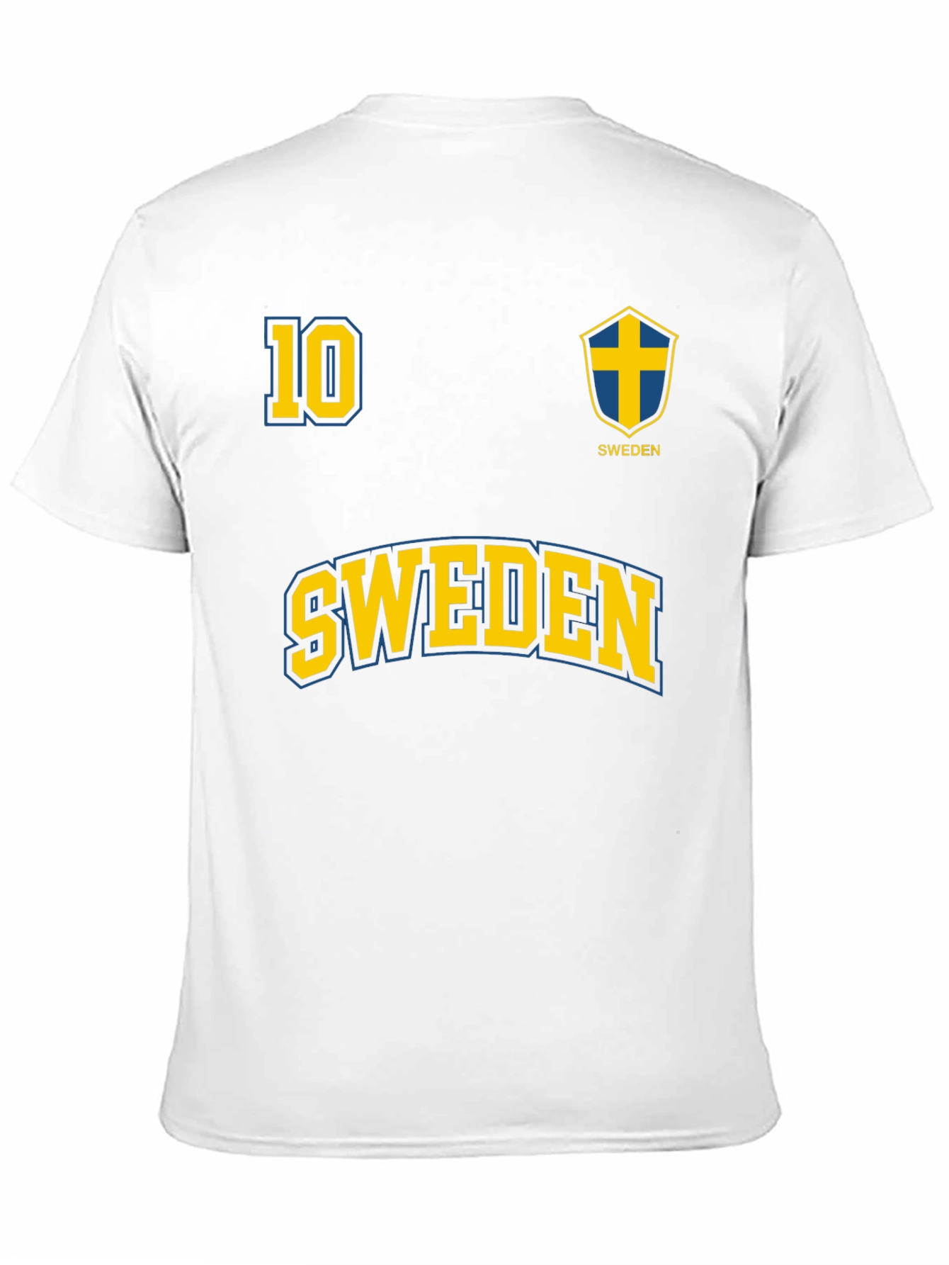 Sweden Soccer Jersey T-Shirt