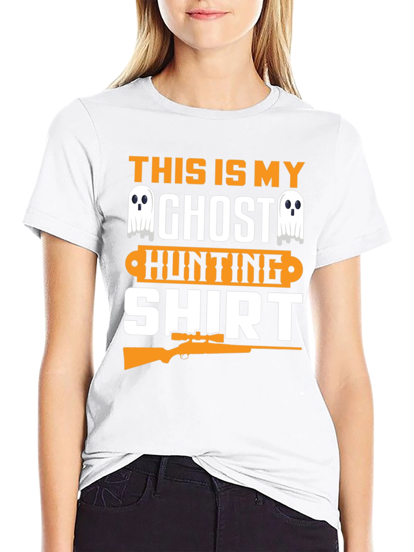 Ghost Hunting Shirt Funny Halloween Graphic Tee