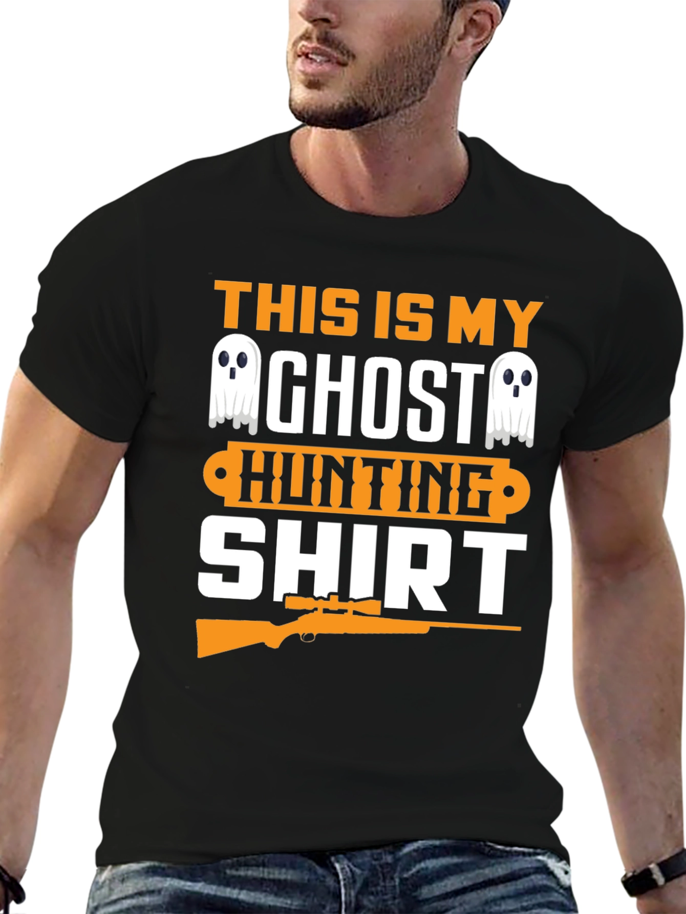 Ghost Hunting Shirt Funny Halloween Graphic Tee