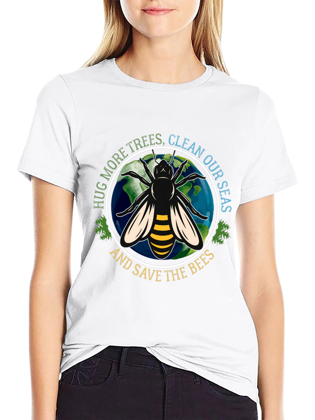Save the Bees Graphic T-Shirt
