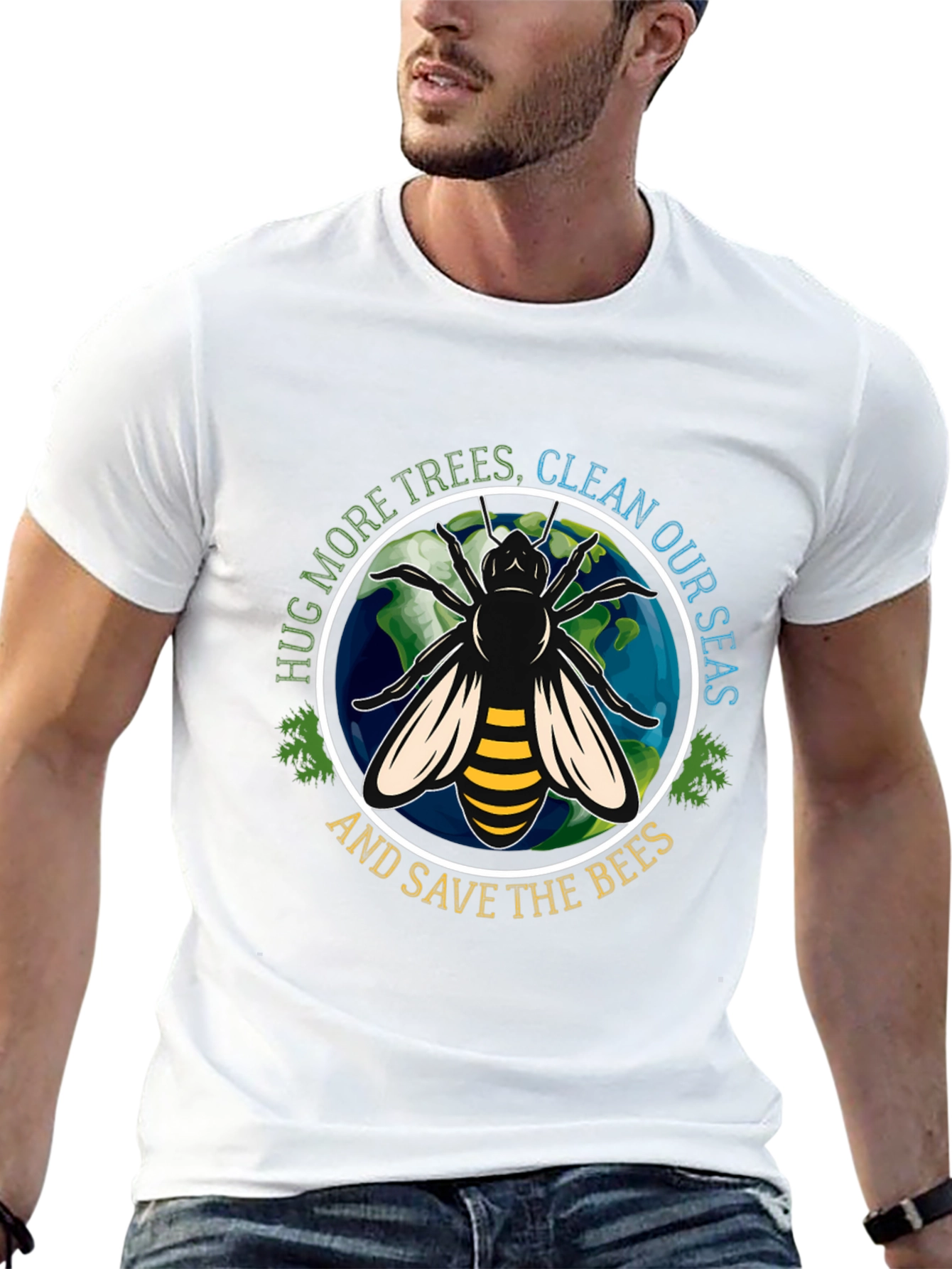 Save the Bees Graphic T-Shirt