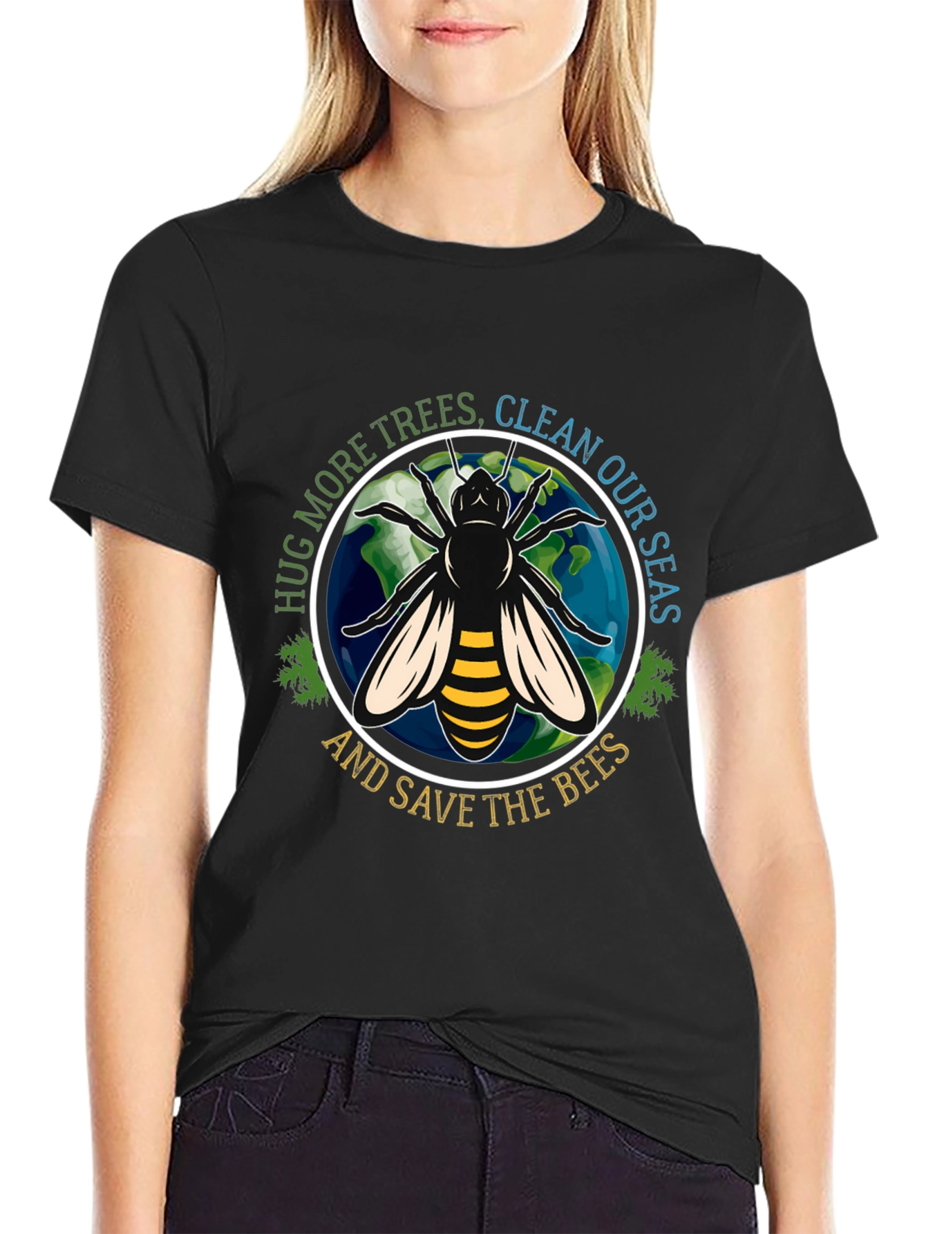 Save the Bees Graphic T-Shirt
