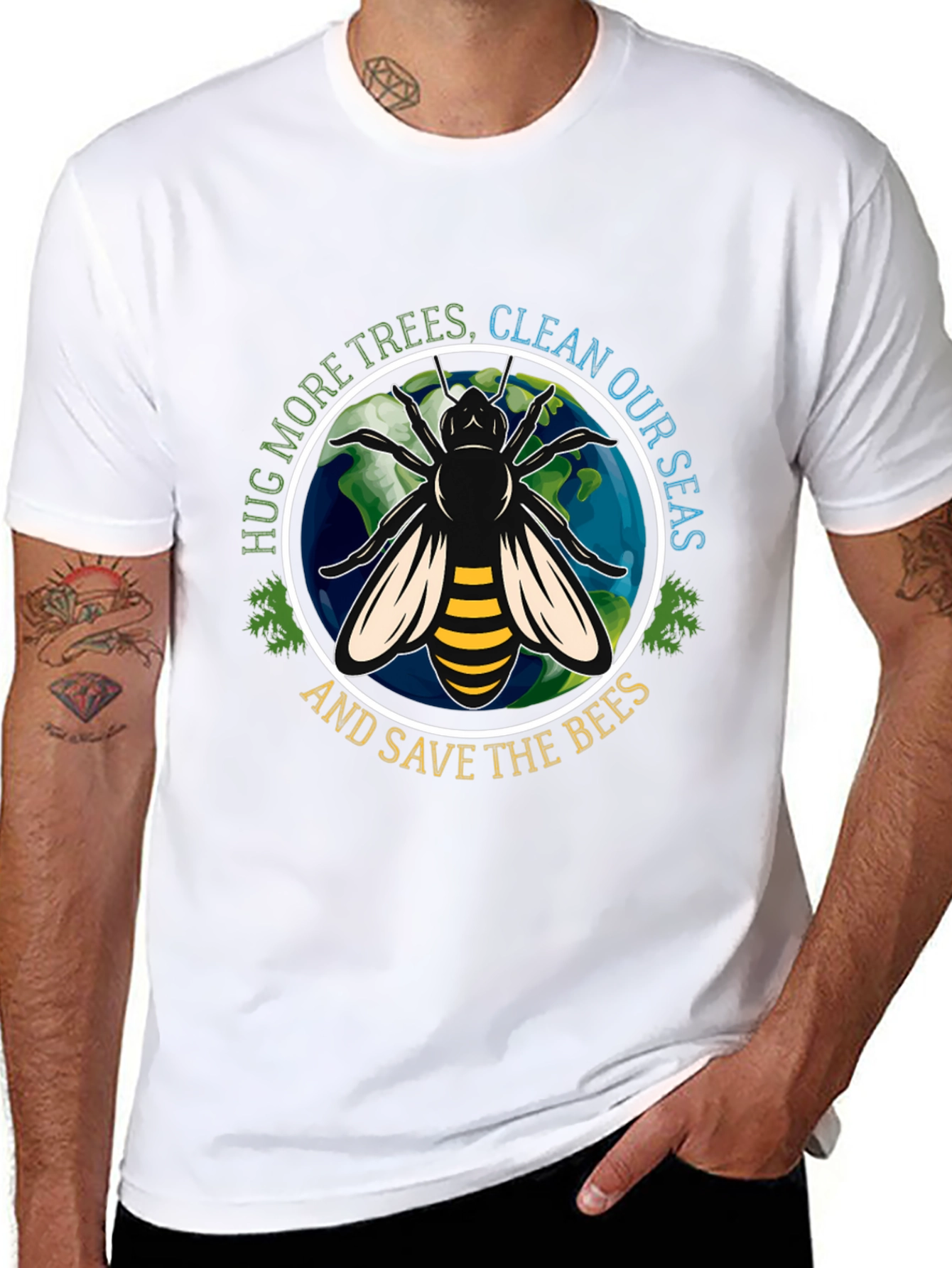 Save the Bees Graphic T-Shirt