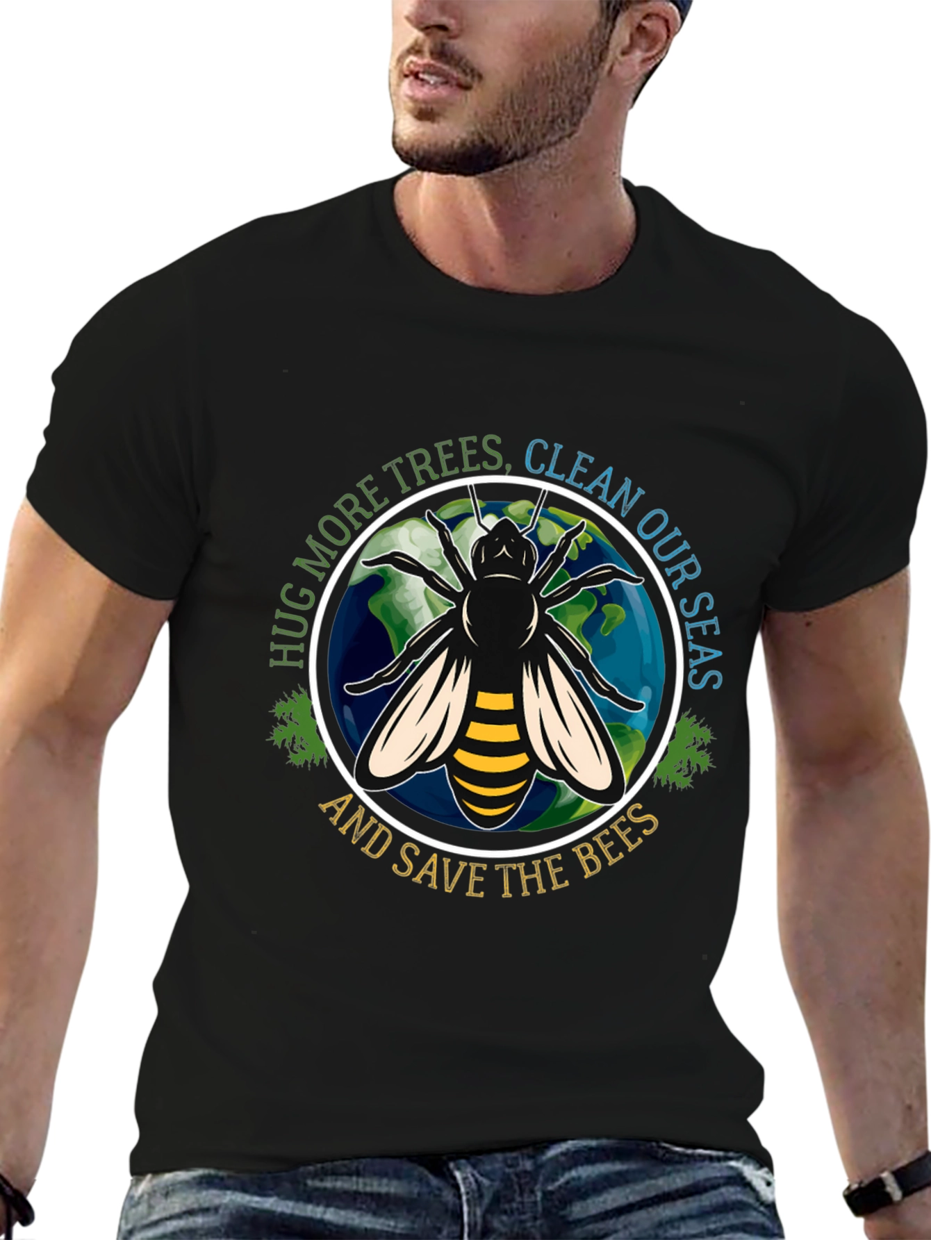 Save the Bees Graphic T-Shirt