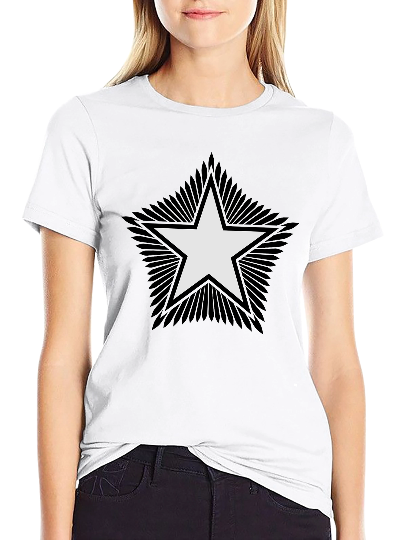 Star Graphic Tee - Modern Style