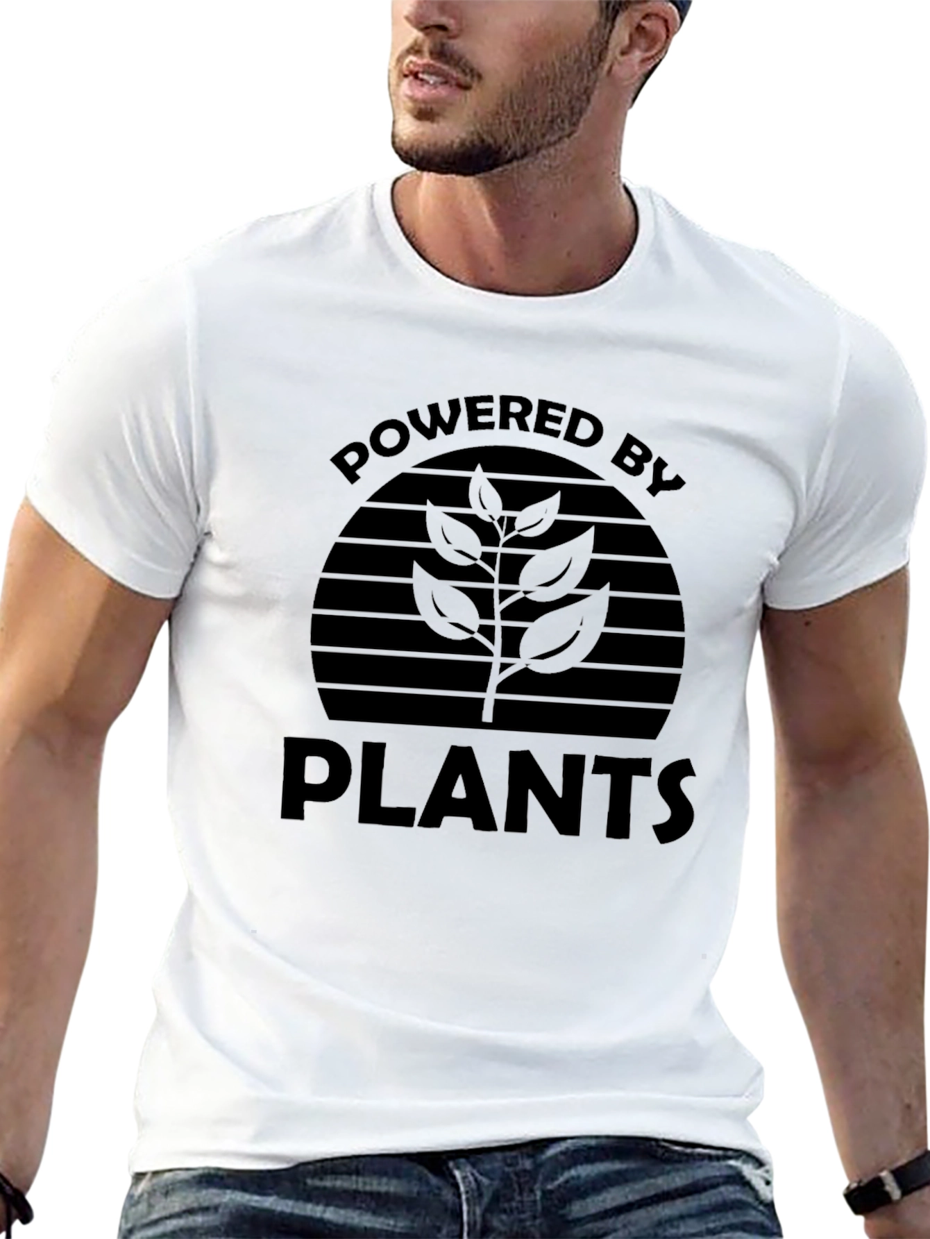 Powered by Plants Black T-Shirt