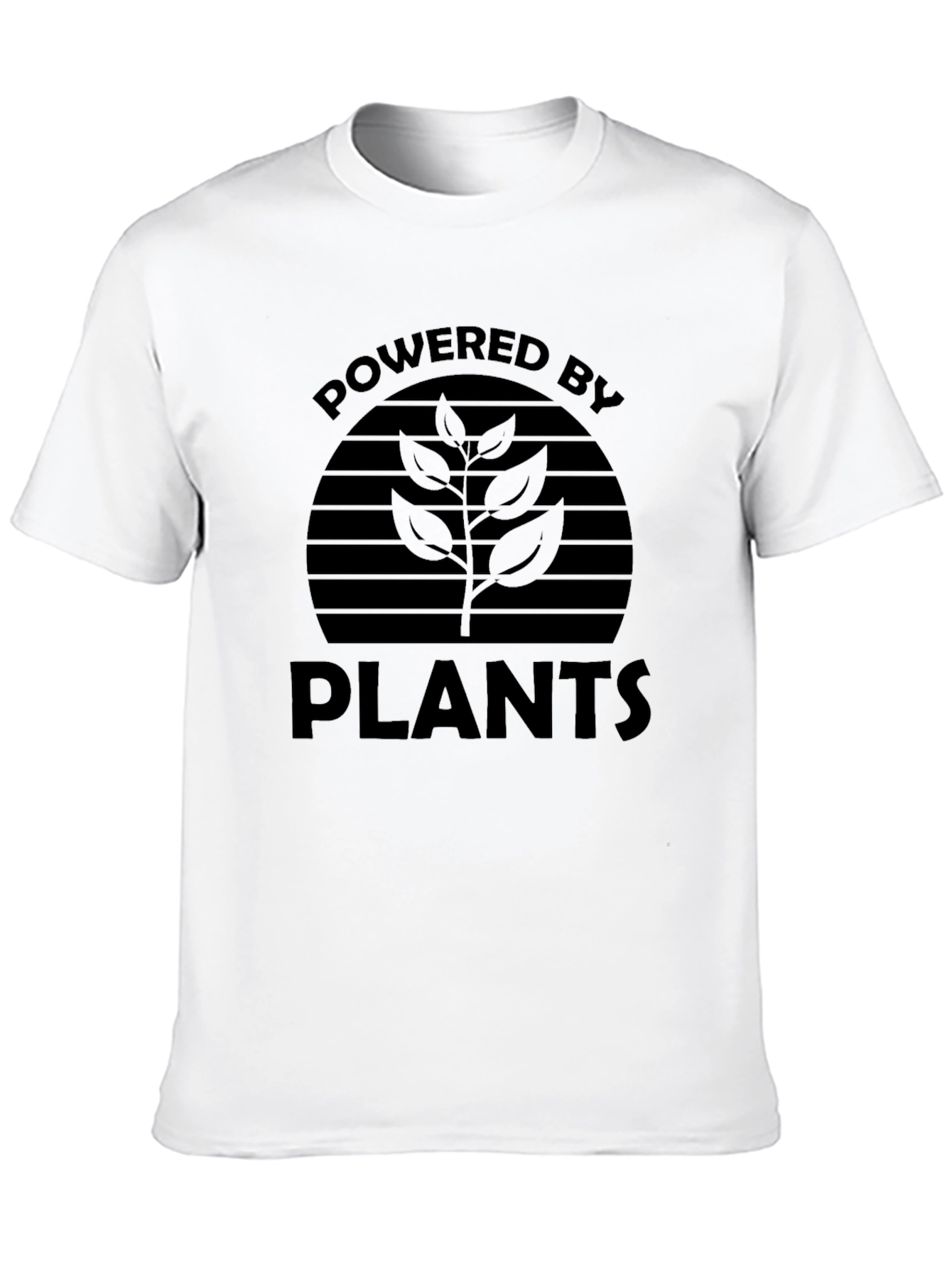 Powered by Plants Black T-Shirt