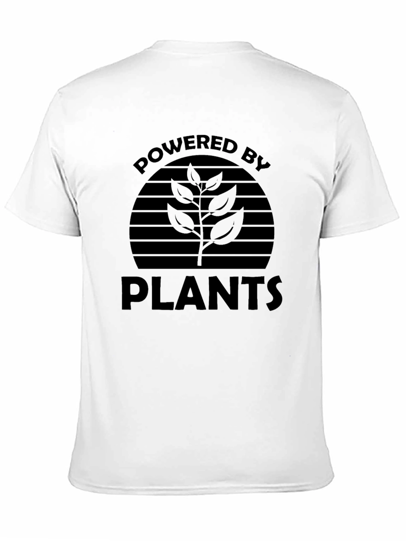 Powered by Plants Black T-Shirt