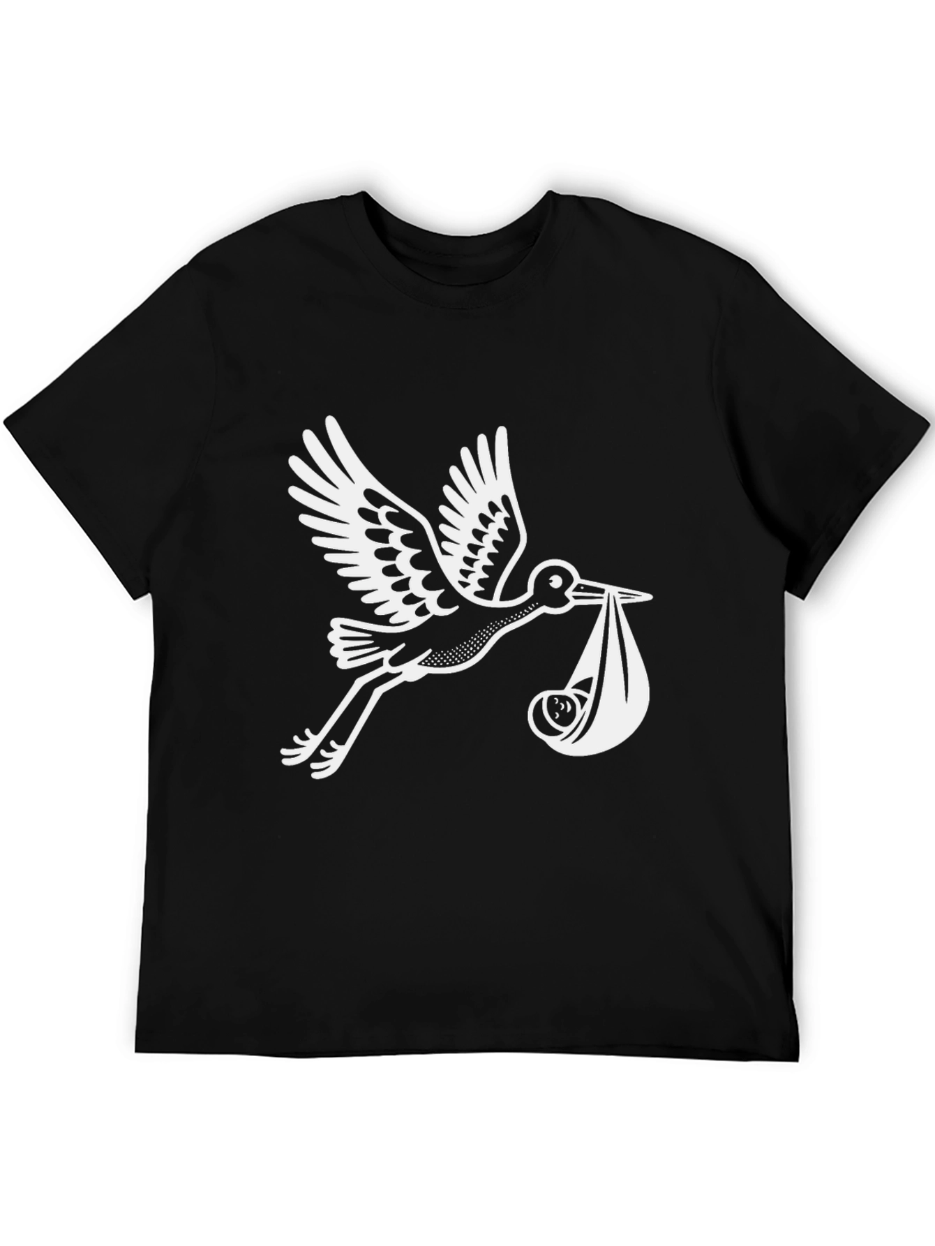 Stork Delivery Graphic T-Shirt