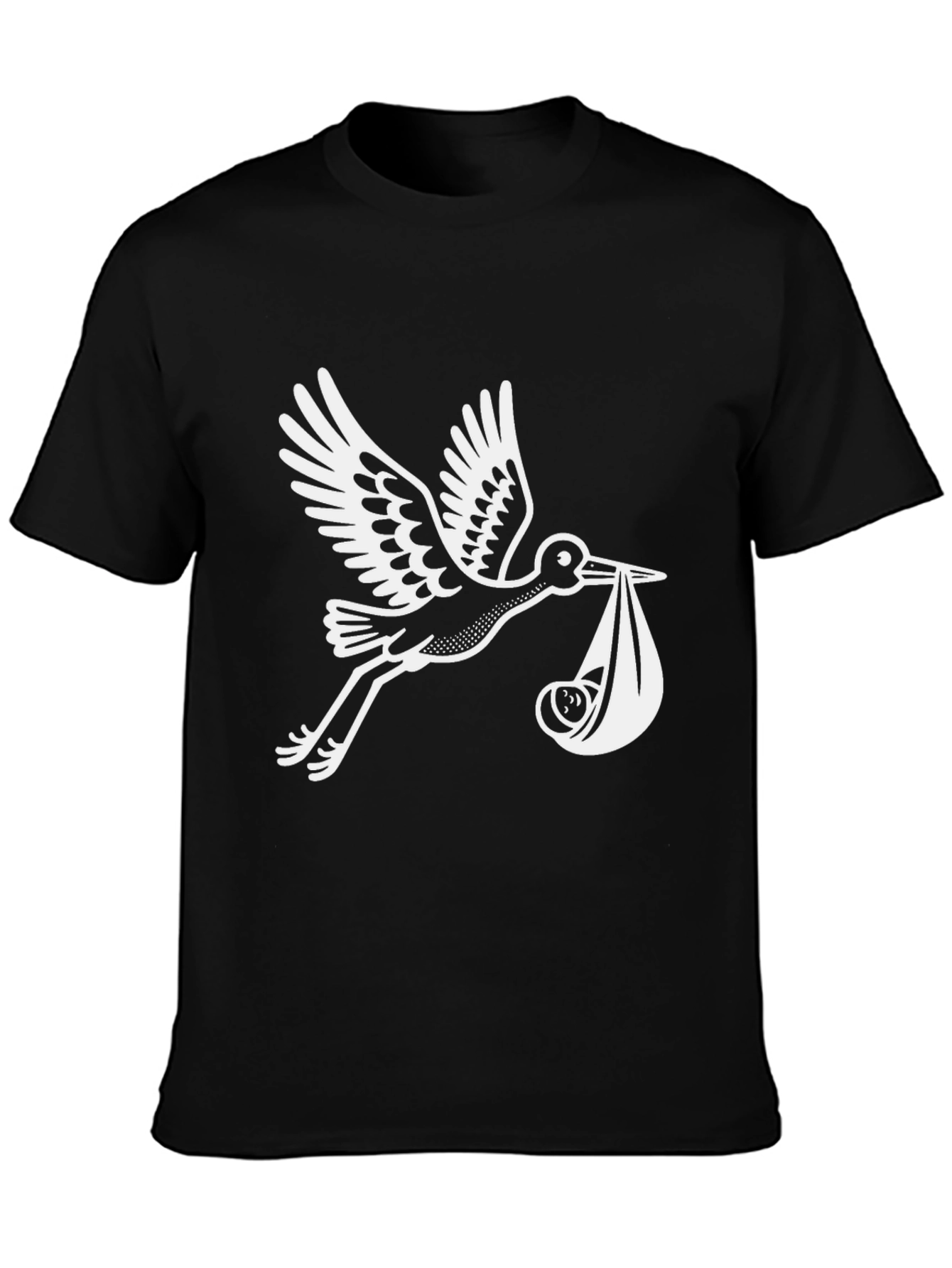 Stork Delivery Graphic T-Shirt