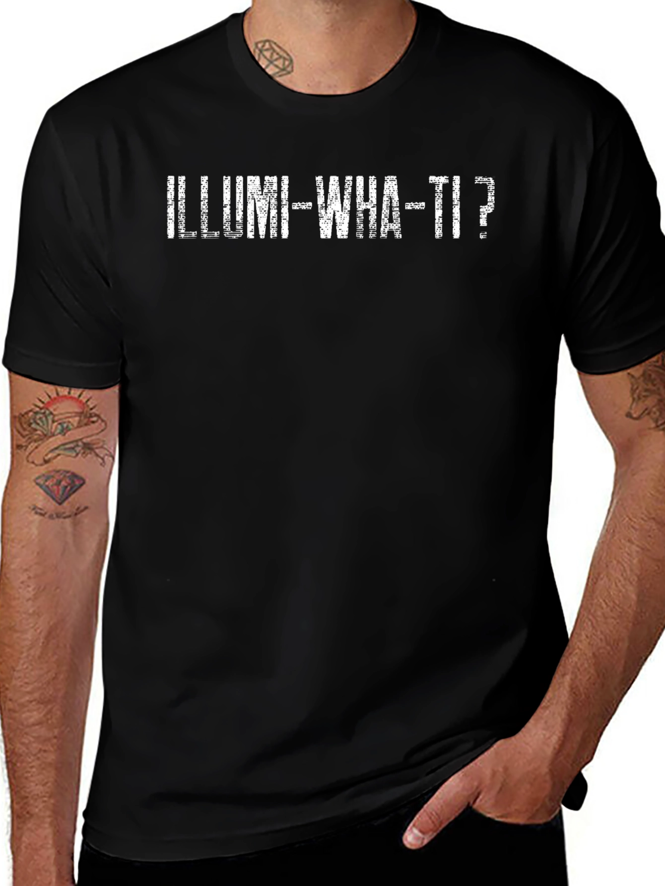 Illumi-What-Ti? Graphic Tee - Soft Cotton Blend