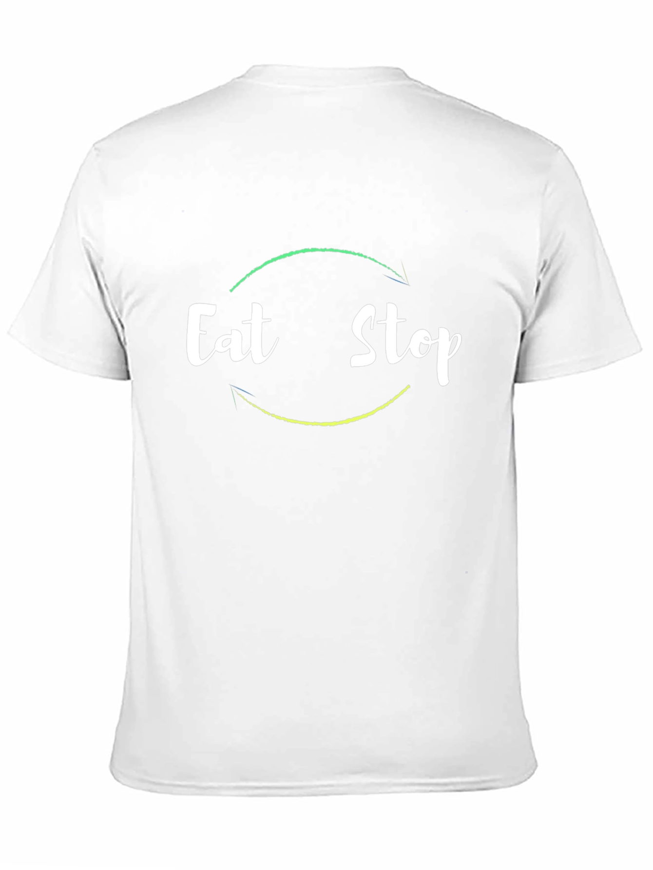 Eat Stop Cycle T-Shirt - Motivational Diet Tee