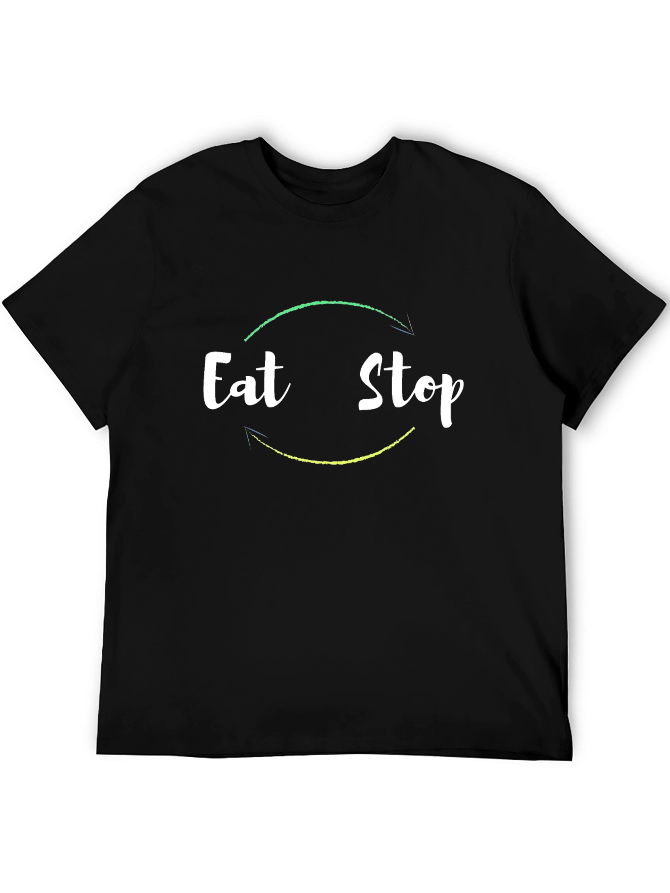 Eat Stop Cycle T-Shirt - Motivational Diet Tee