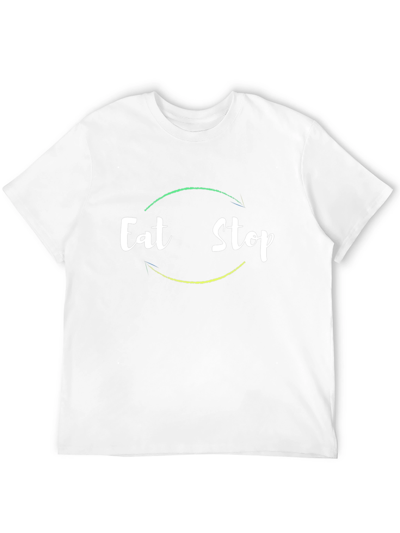 Eat Stop Cycle T-Shirt - Motivational Diet Tee