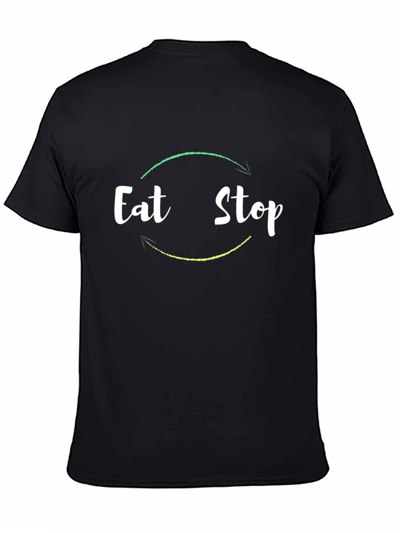 Eat Stop Cycle T-Shirt - Motivational Diet Tee