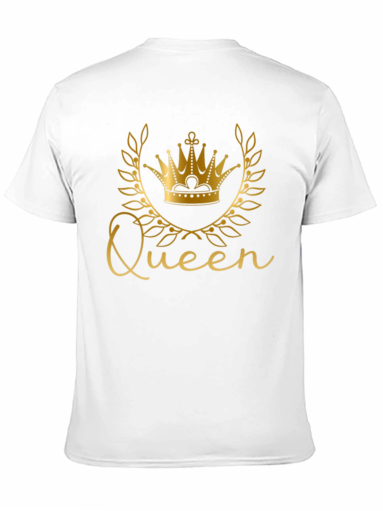 Queen Crown Black T-Shirt - Stylish Graphic Tee
