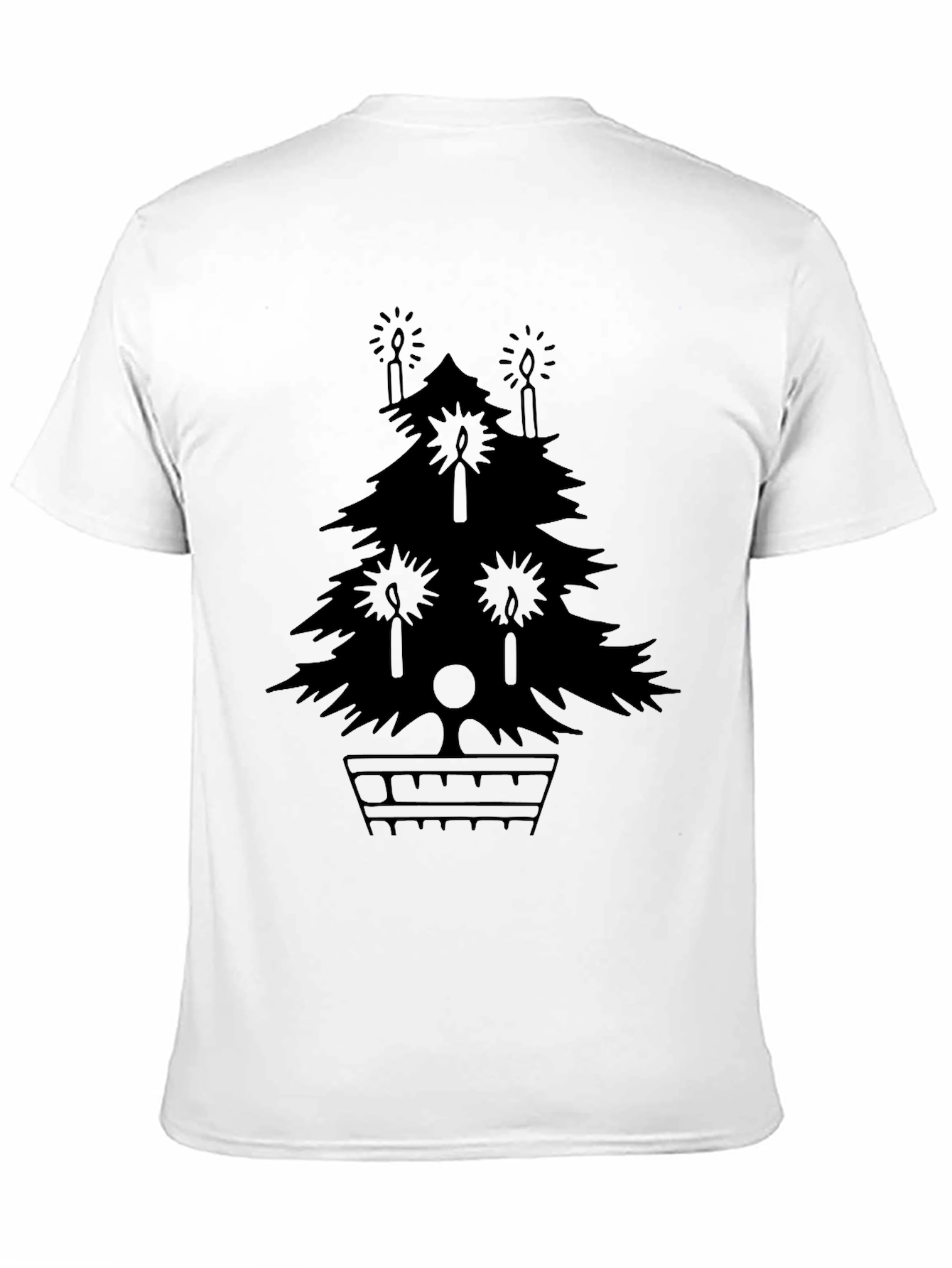 Festive Holiday Tree Graphic Tee