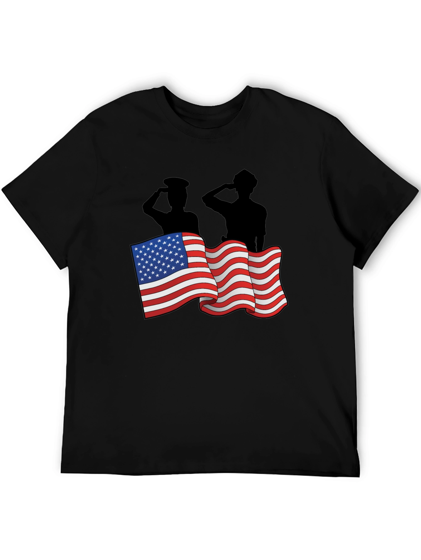 Patriotic Salute Graphic Tee