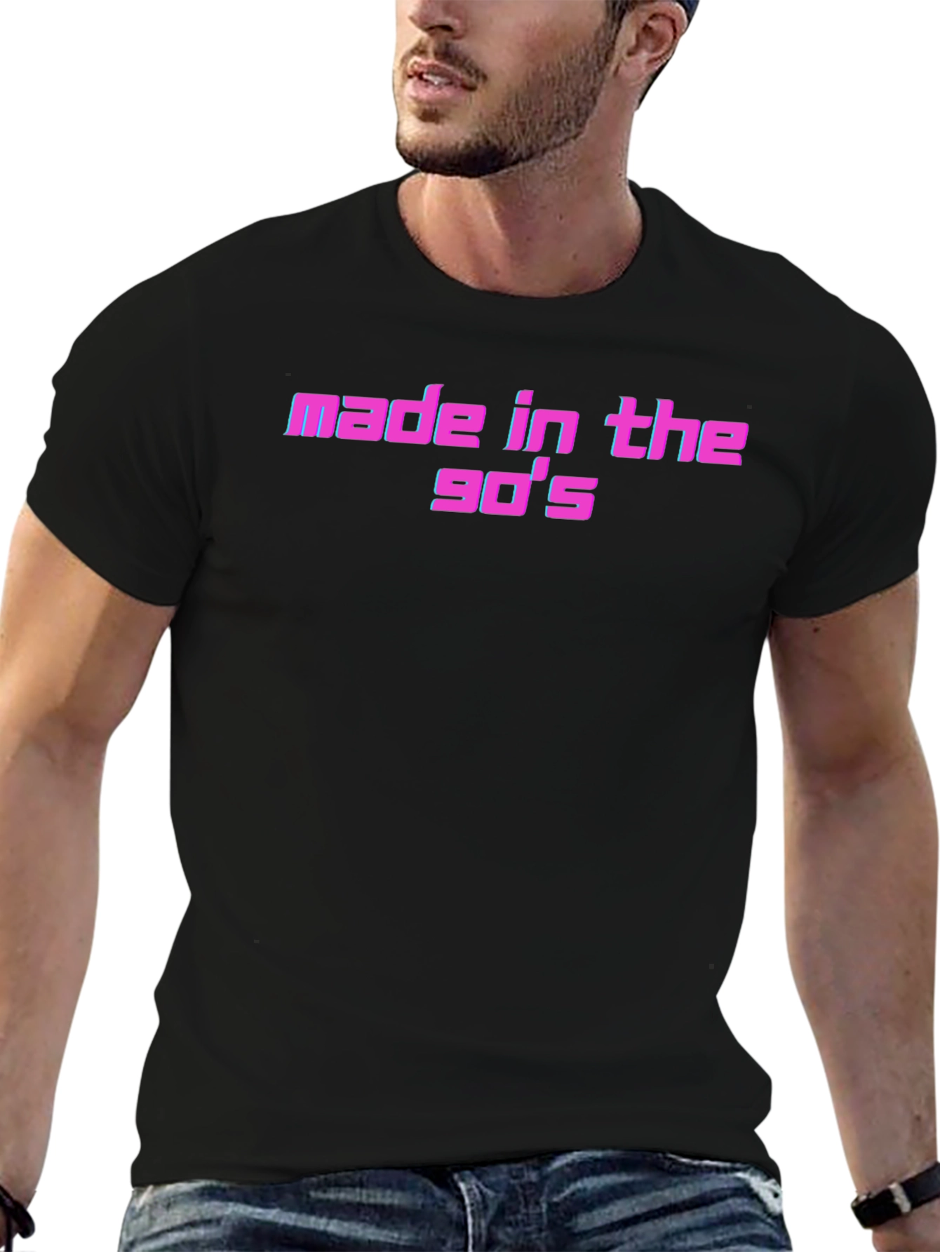 Made in the 90s Black T-Shirt