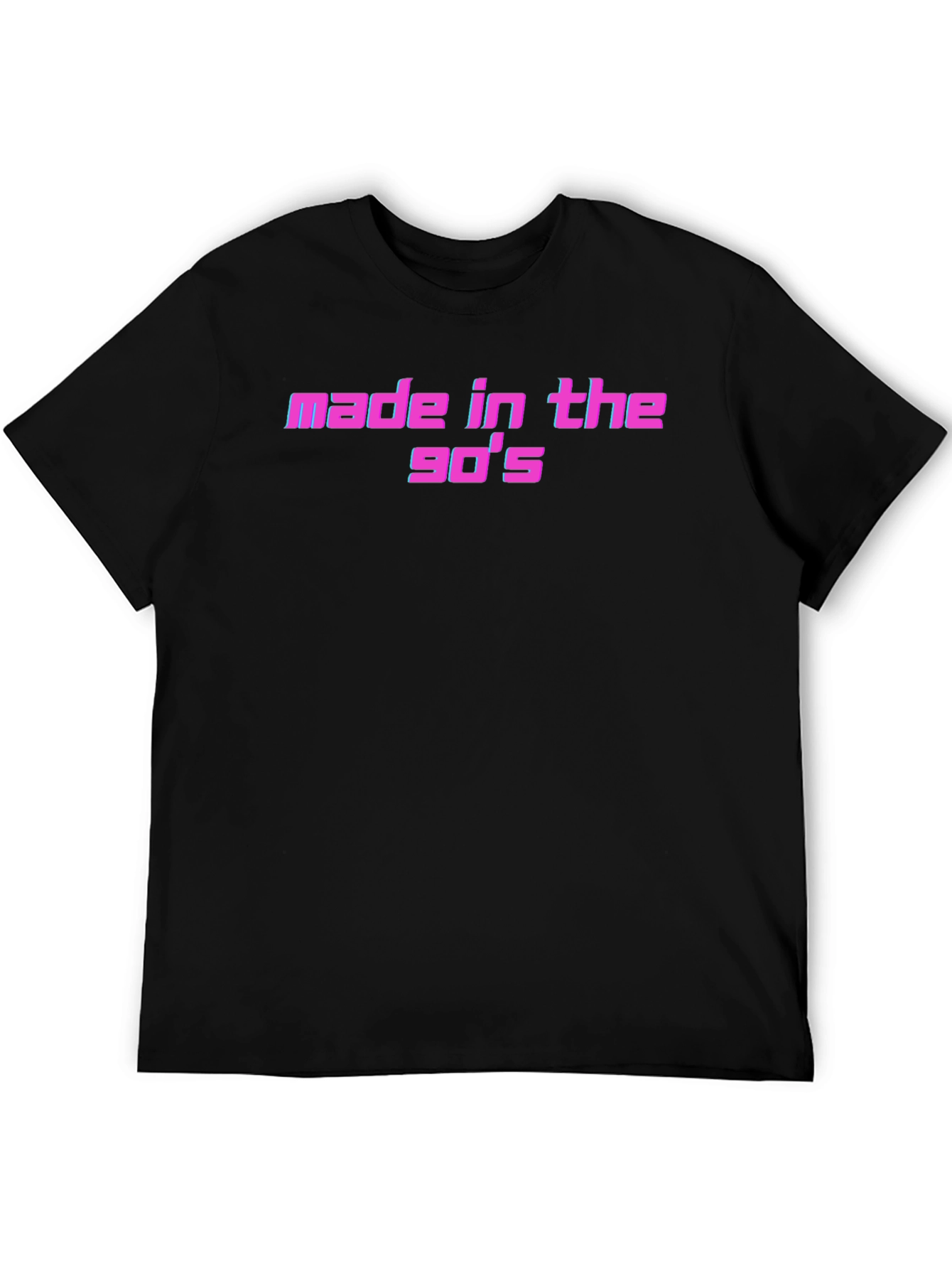 Made in the 90s Black T-Shirt