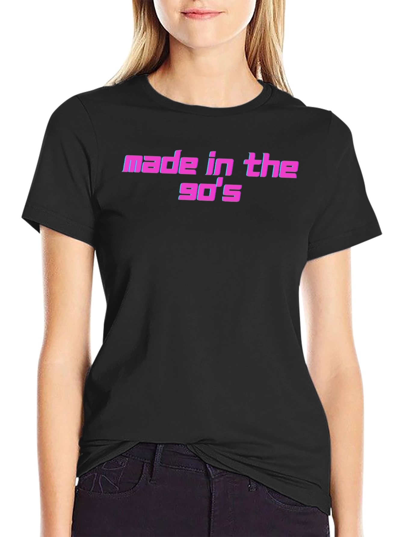 Made in the 90s Black T-Shirt