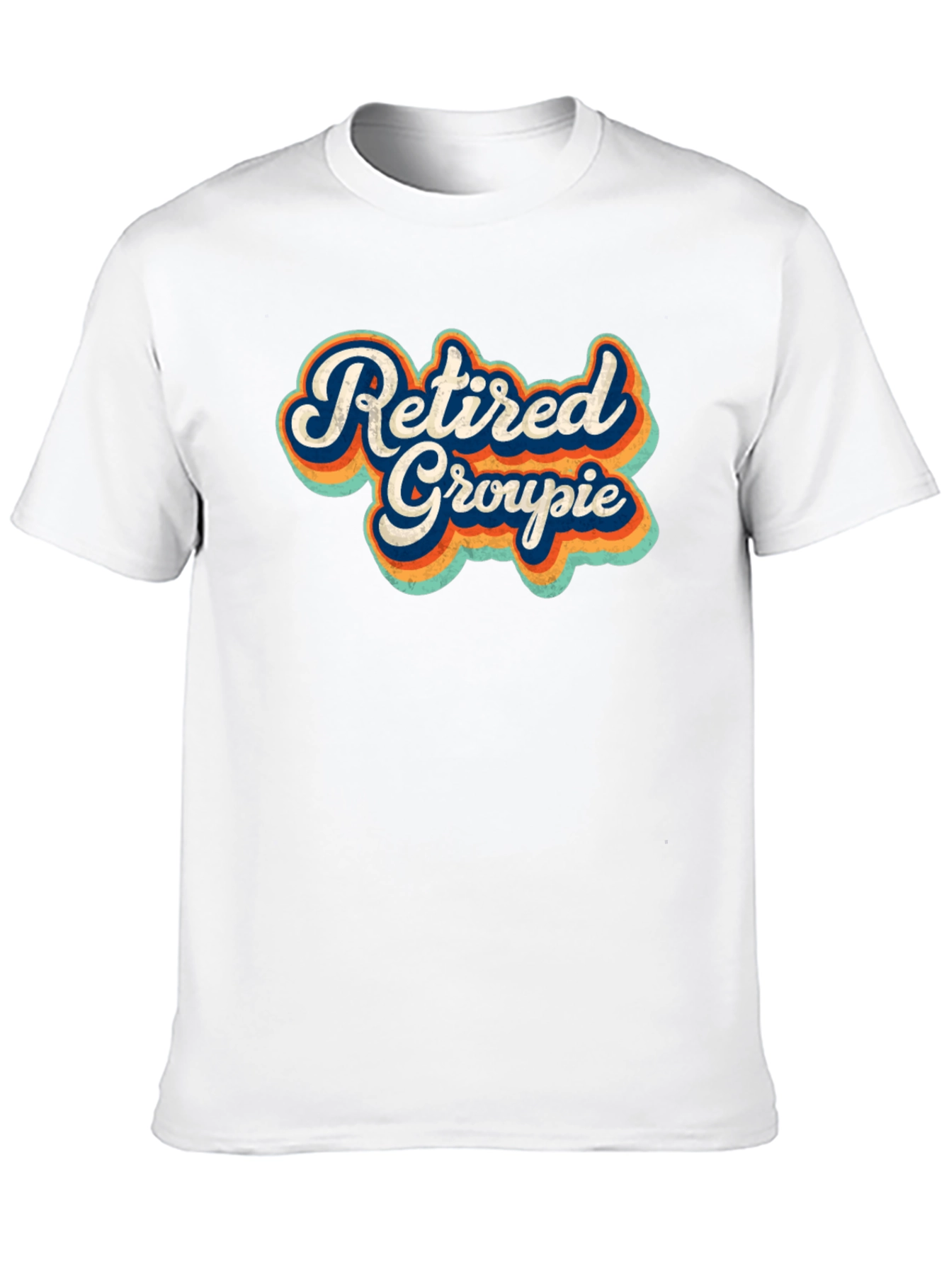 Retired Groupie Graphic Tee - Black