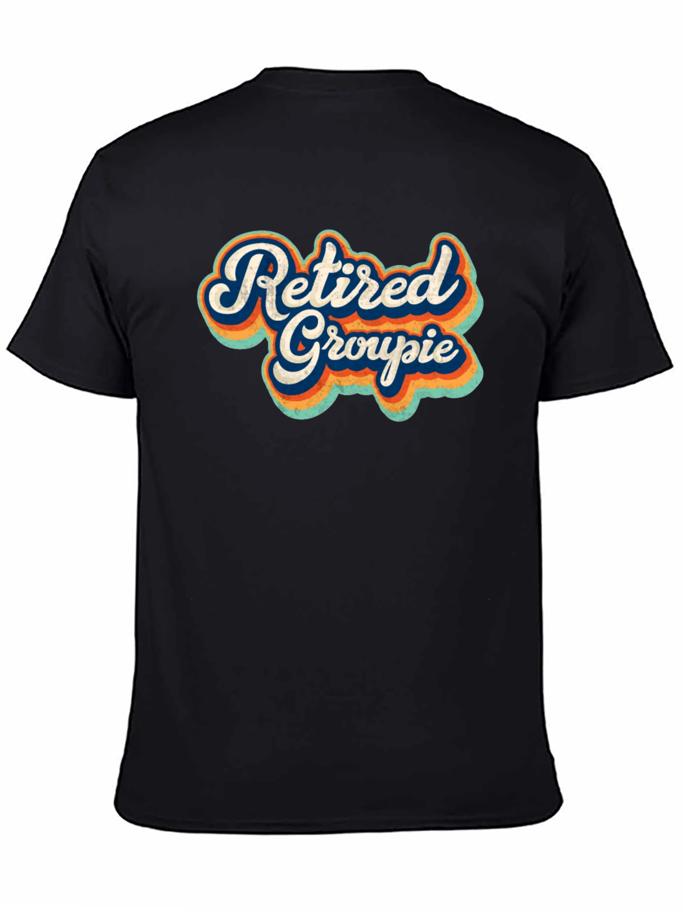 Retired Groupie Graphic Tee - Black