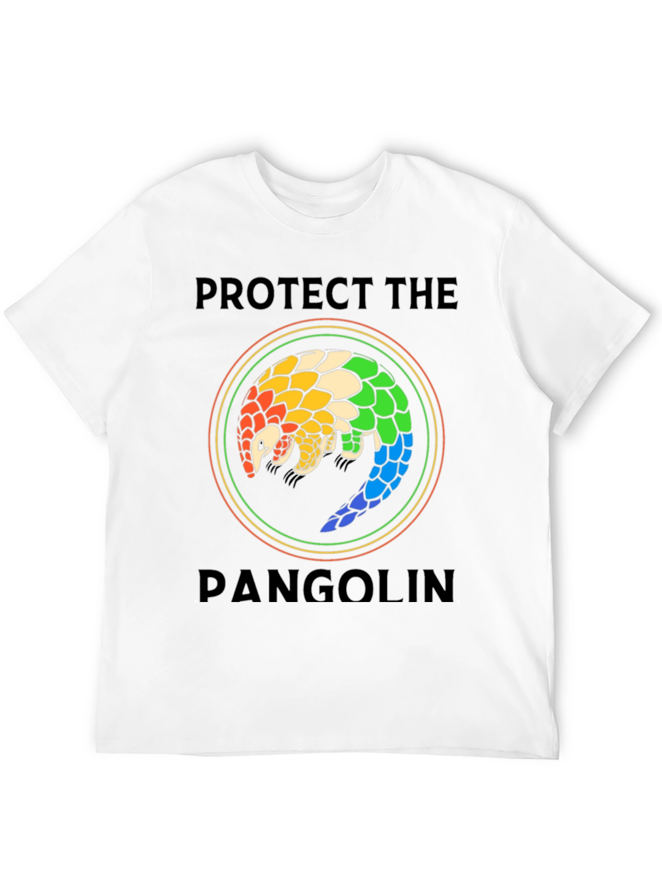 Protect the Pangolin T-Shirt - Wildlife Conservation Tee