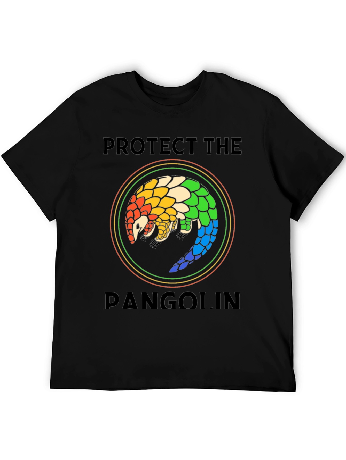 Protect the Pangolin T-Shirt - Wildlife Conservation Tee