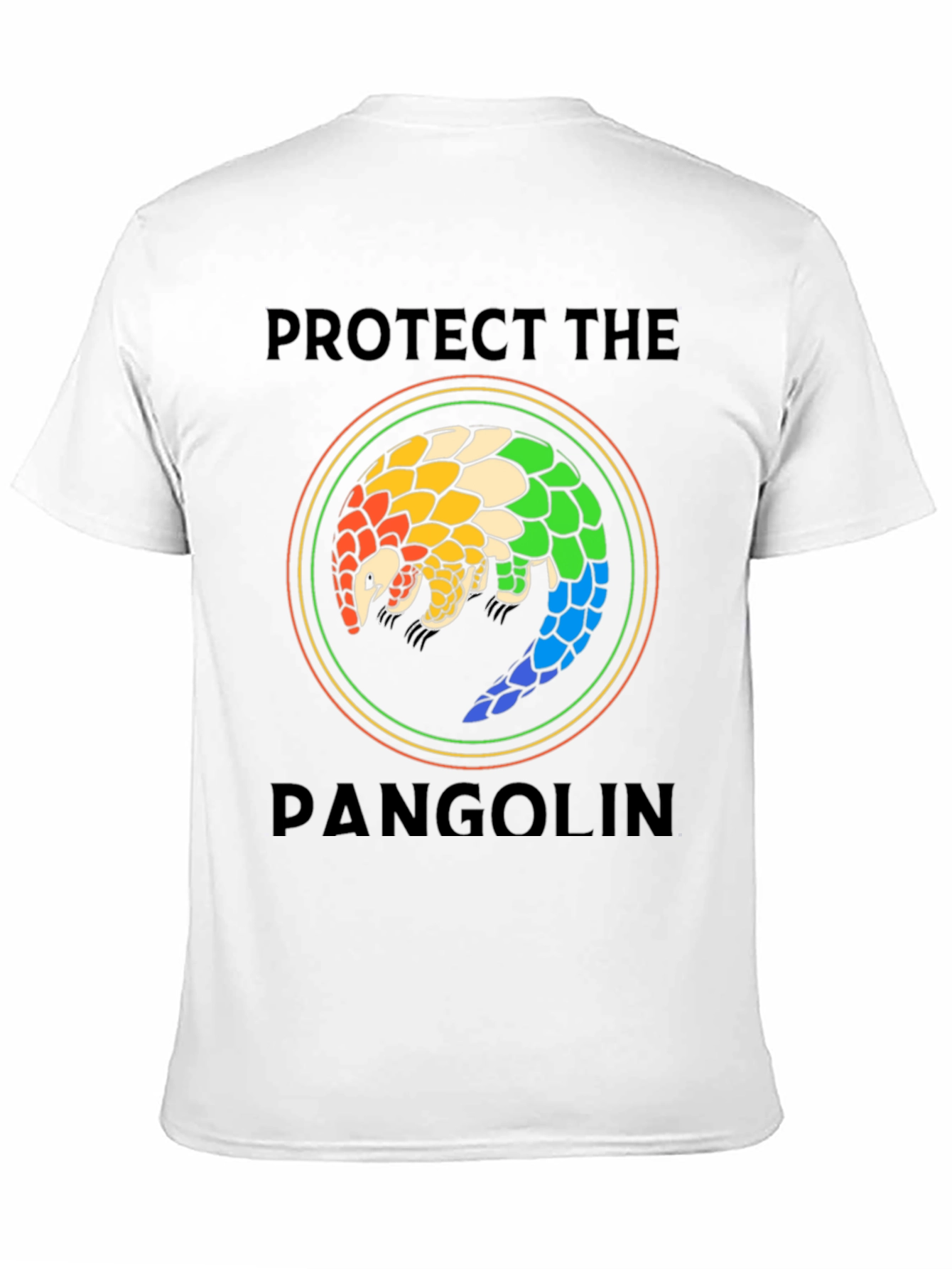 Protect the Pangolin T-Shirt - Wildlife Conservation Tee