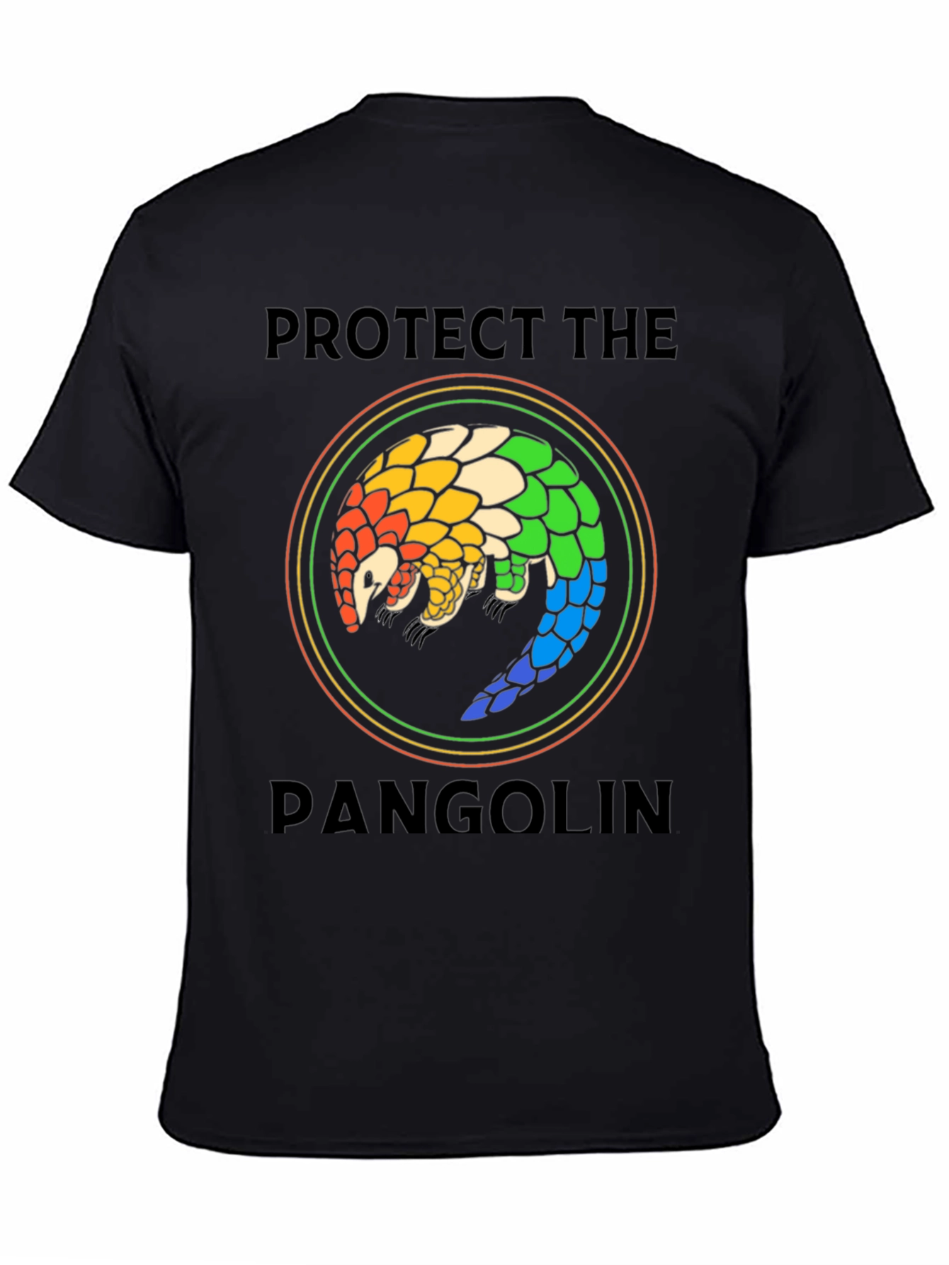 Protect the Pangolin T-Shirt - Wildlife Conservation Tee