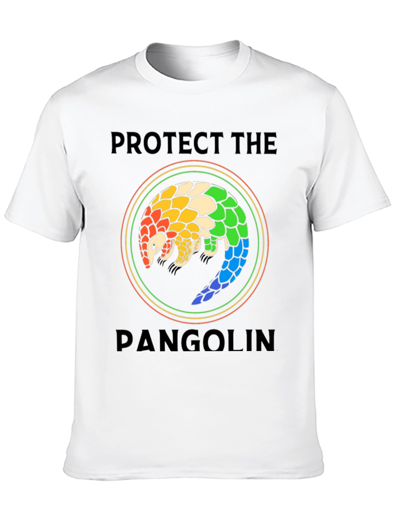 Protect the Pangolin T-Shirt - Wildlife Conservation Tee