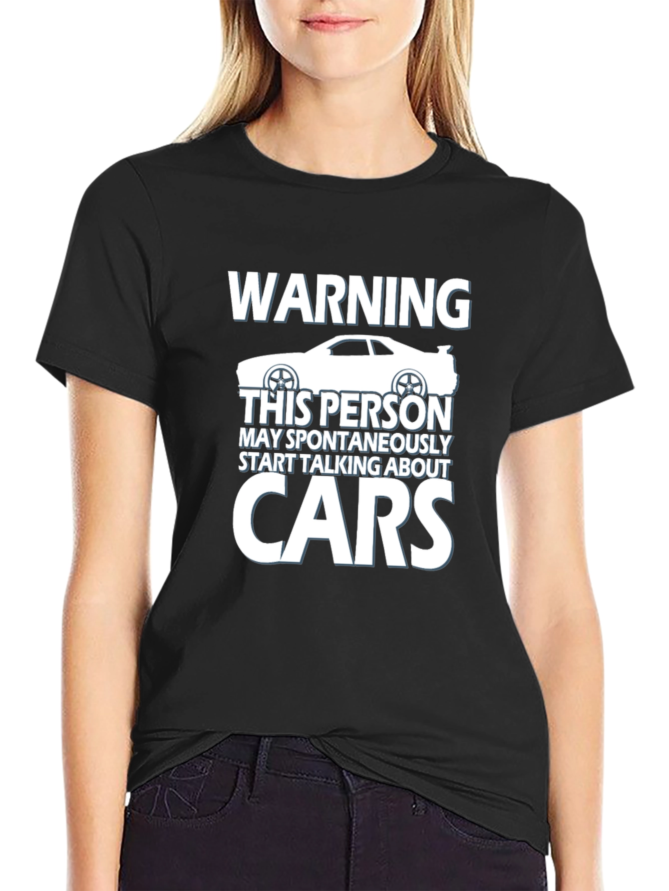 Warning: May Spontaneously Talk About Cars T-Shirt