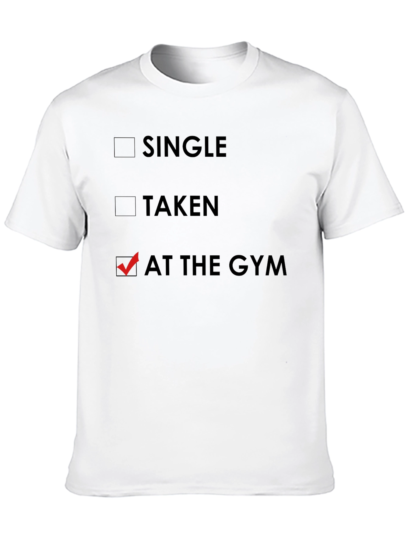 At the Gym T-Shirt - Funny Workout Tee