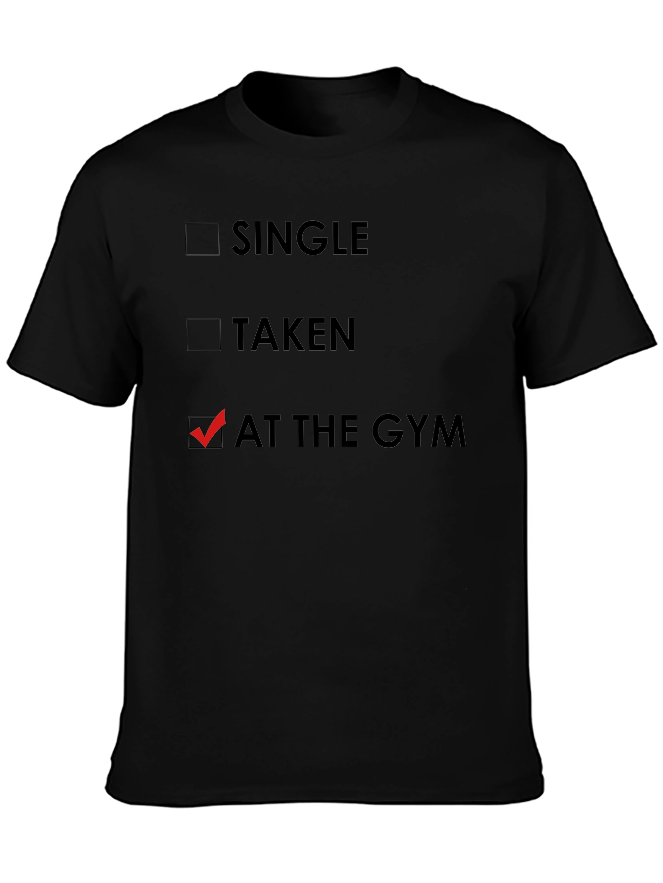 At the Gym T-Shirt - Funny Workout Tee