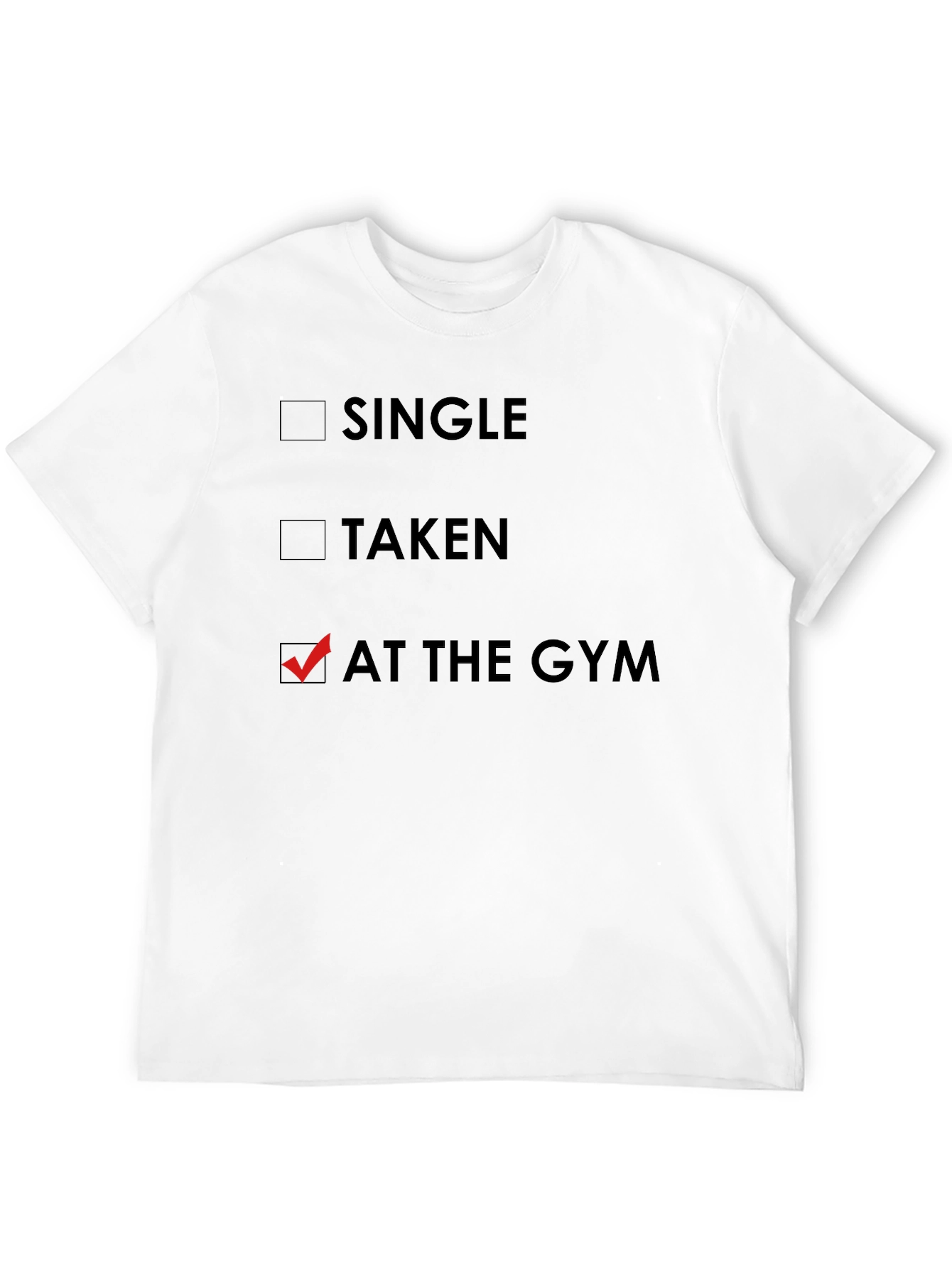 At the Gym T-Shirt - Funny Workout Tee