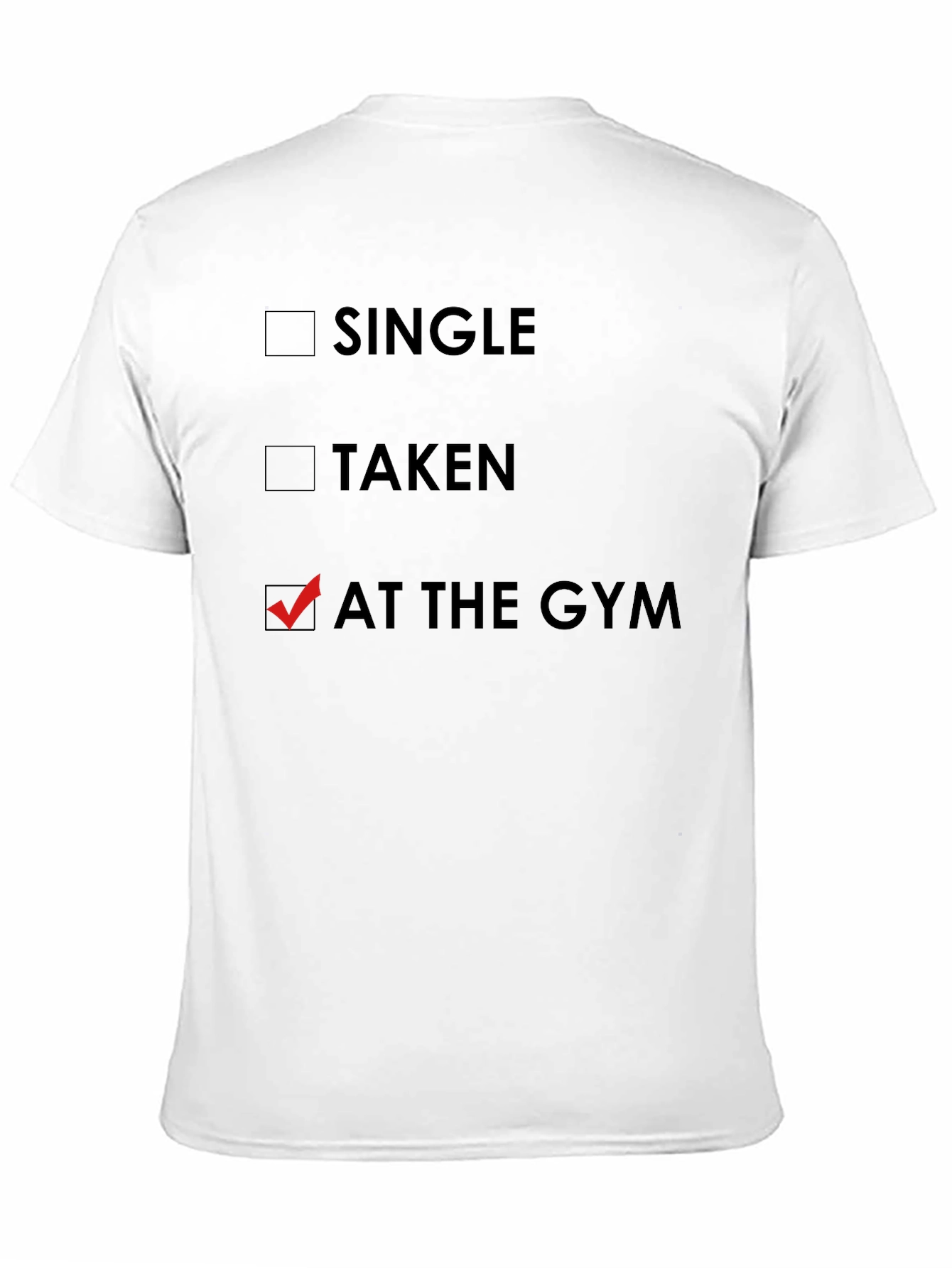 At the Gym T-Shirt - Funny Workout Tee