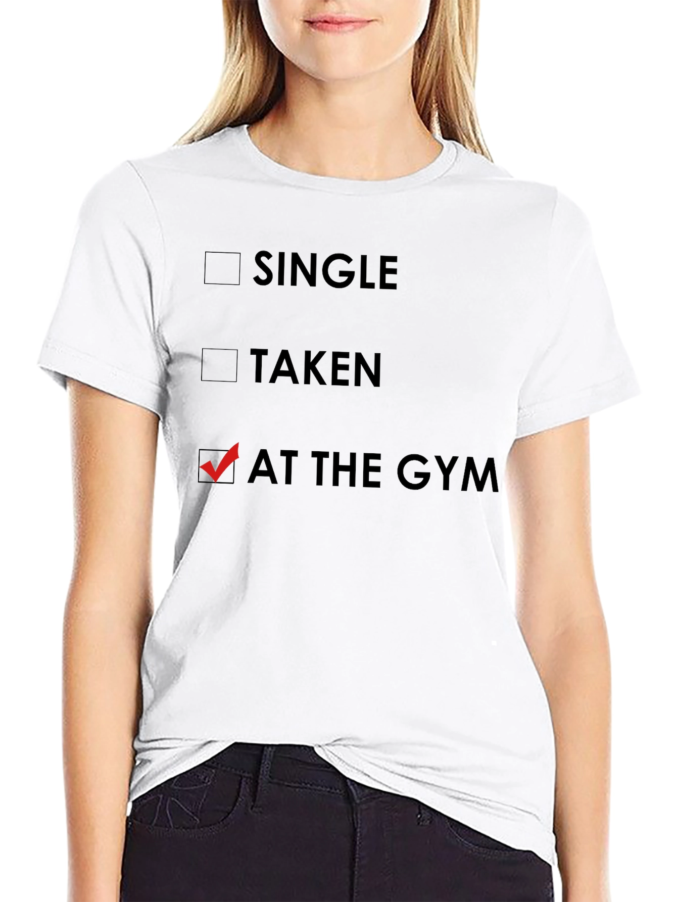 At the Gym T-Shirt - Funny Workout Tee