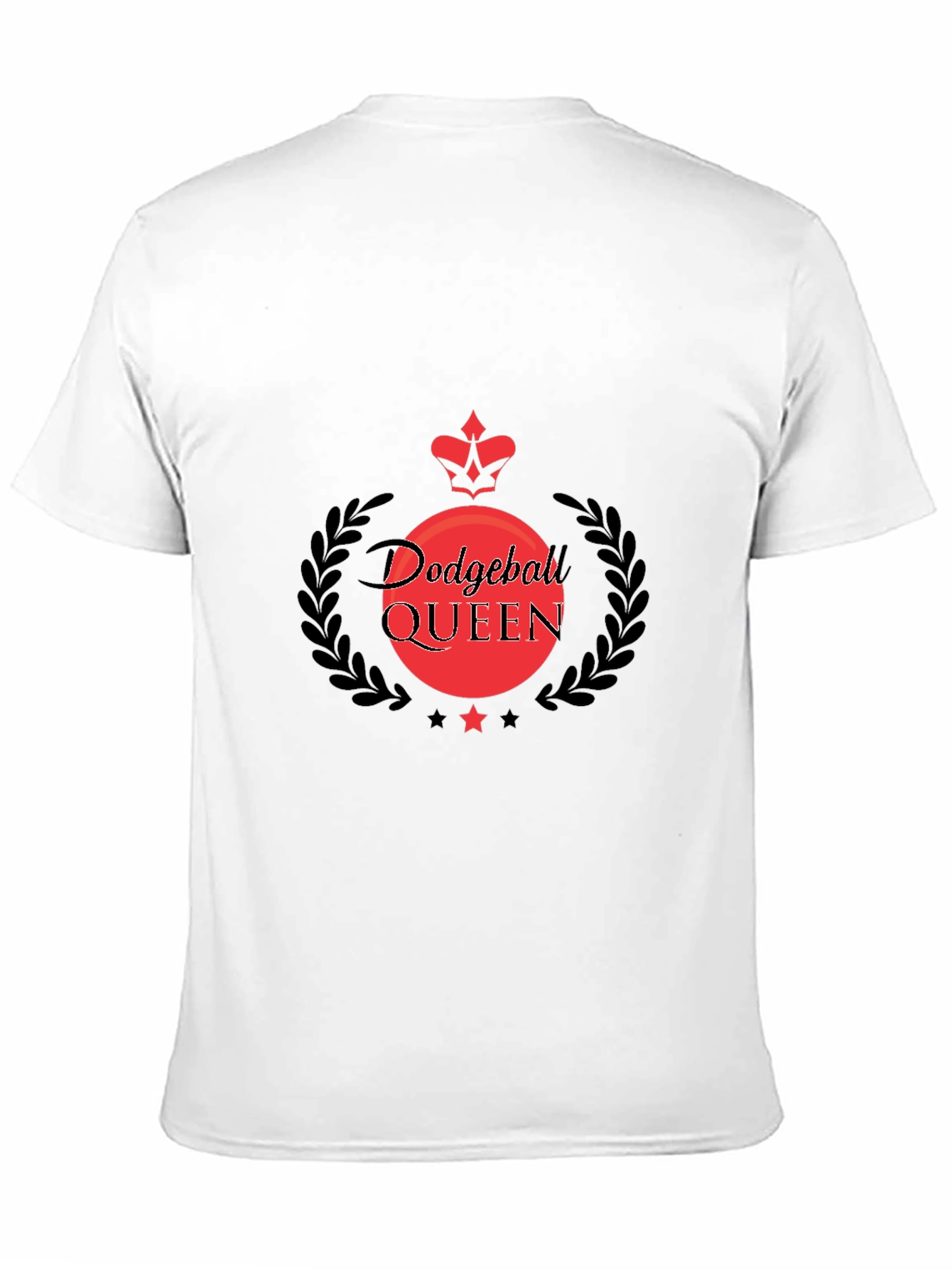 Dodgeball Queen Black T-Shirt