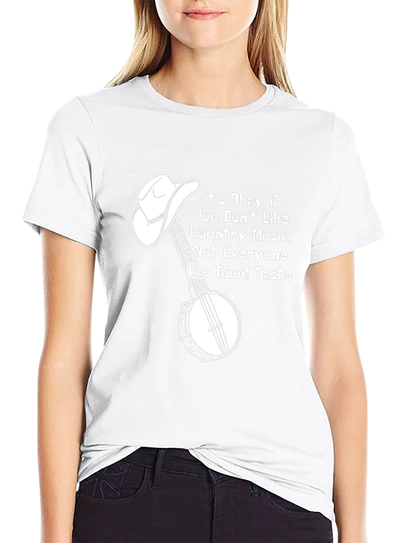 Country Music Banjo Graphic Tee - Good Taste
